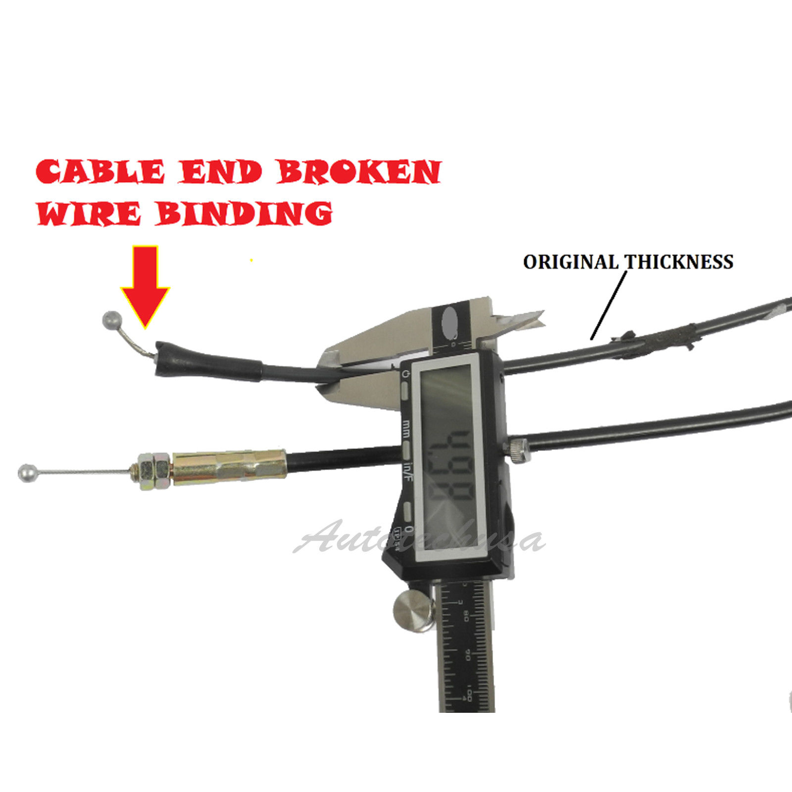 Ford Van E150 E250 E350 Econoline Back Door Lower Latch Cable Handle New OEM LH