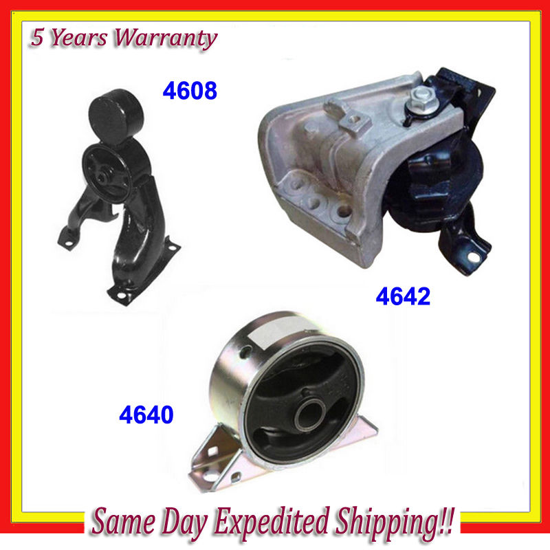 New For 03-06 Mitsubishi Engine Motor Mount A4640 A4642 A4608 M596 Set 3