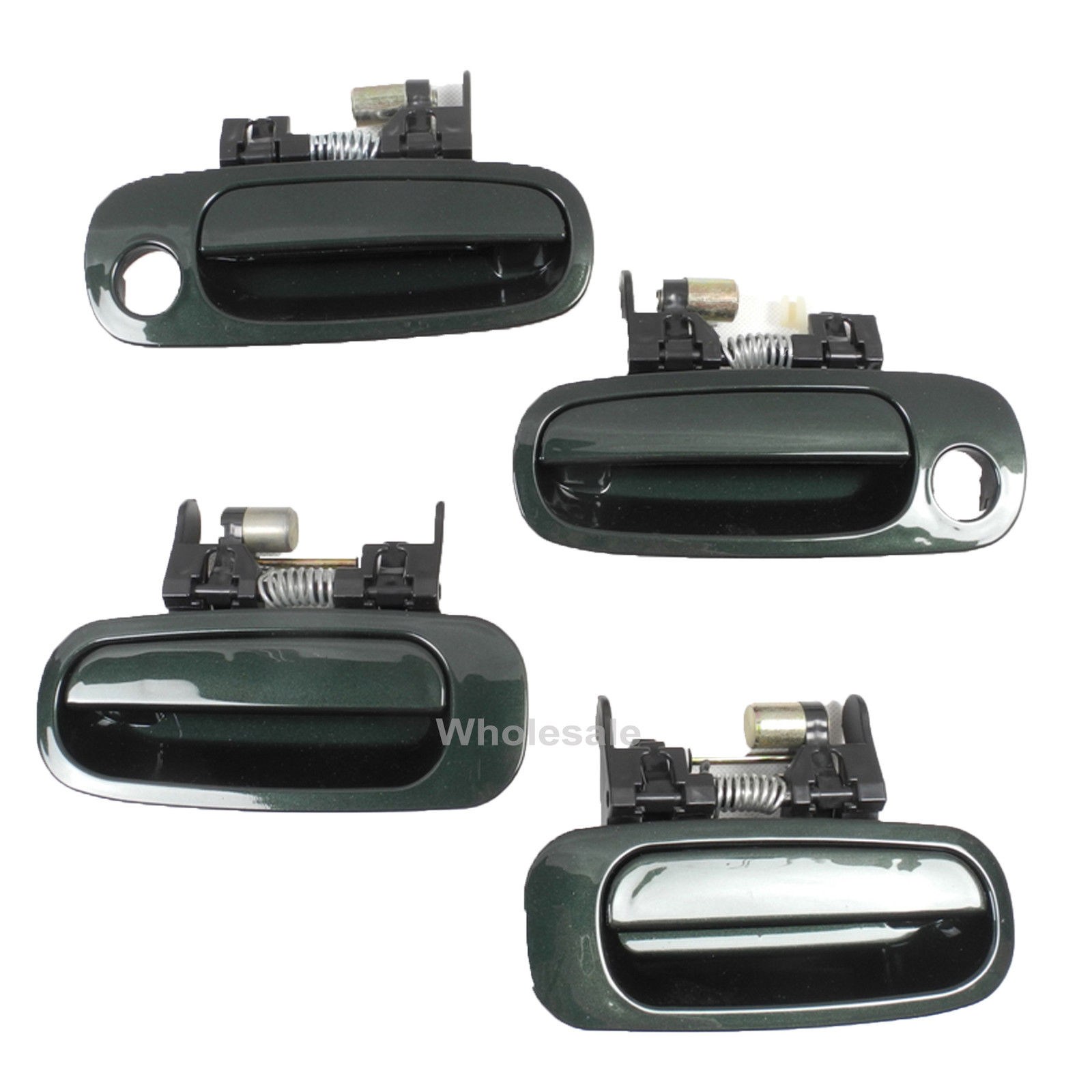 Exterior Door Handle Rear Left for 1998-2002 Toyota Corolla 6R1 Green