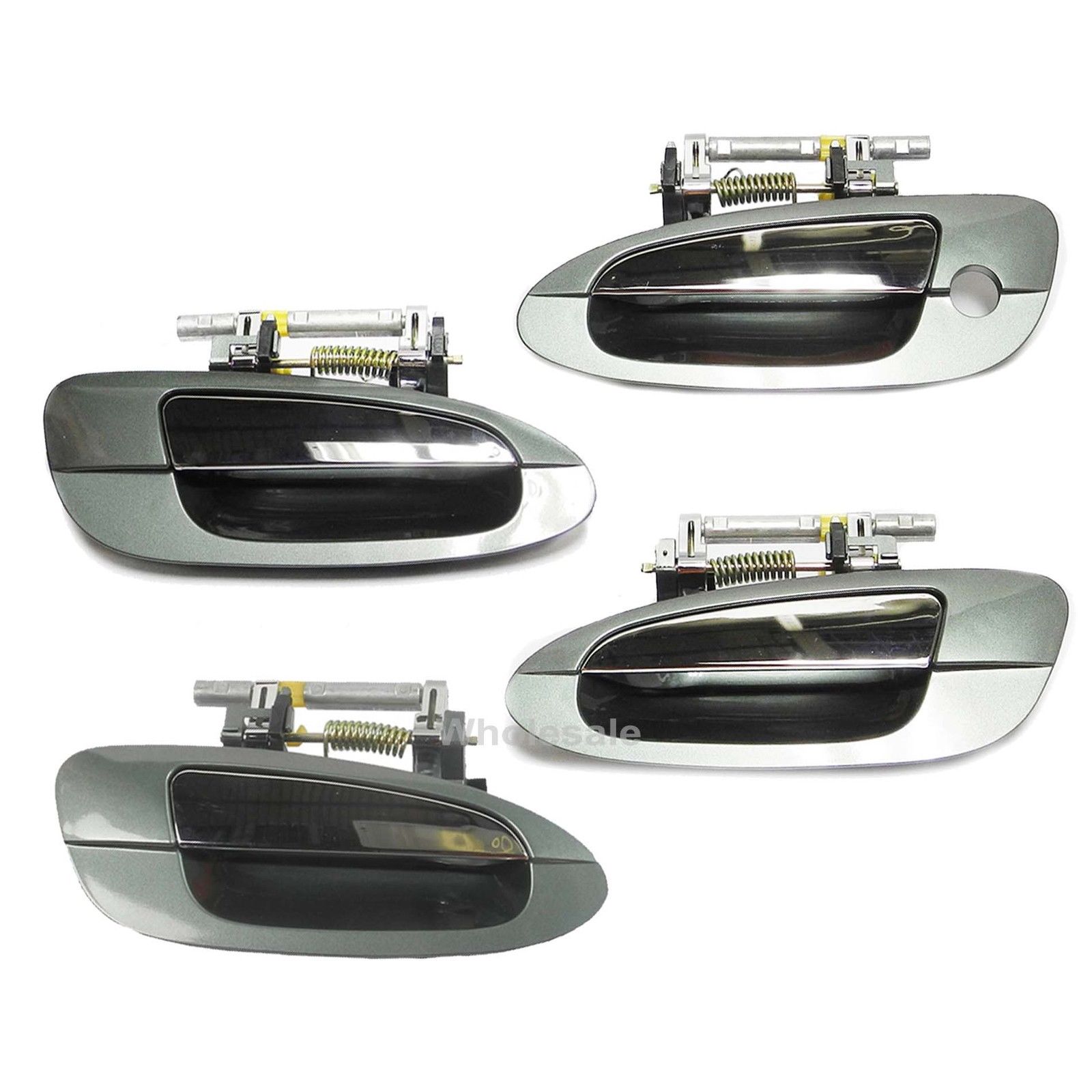 NoMoreBreaking 4pcs DS351 For NISSAN ALTIMA Outside Door Handle DY2 GREEN Chrome