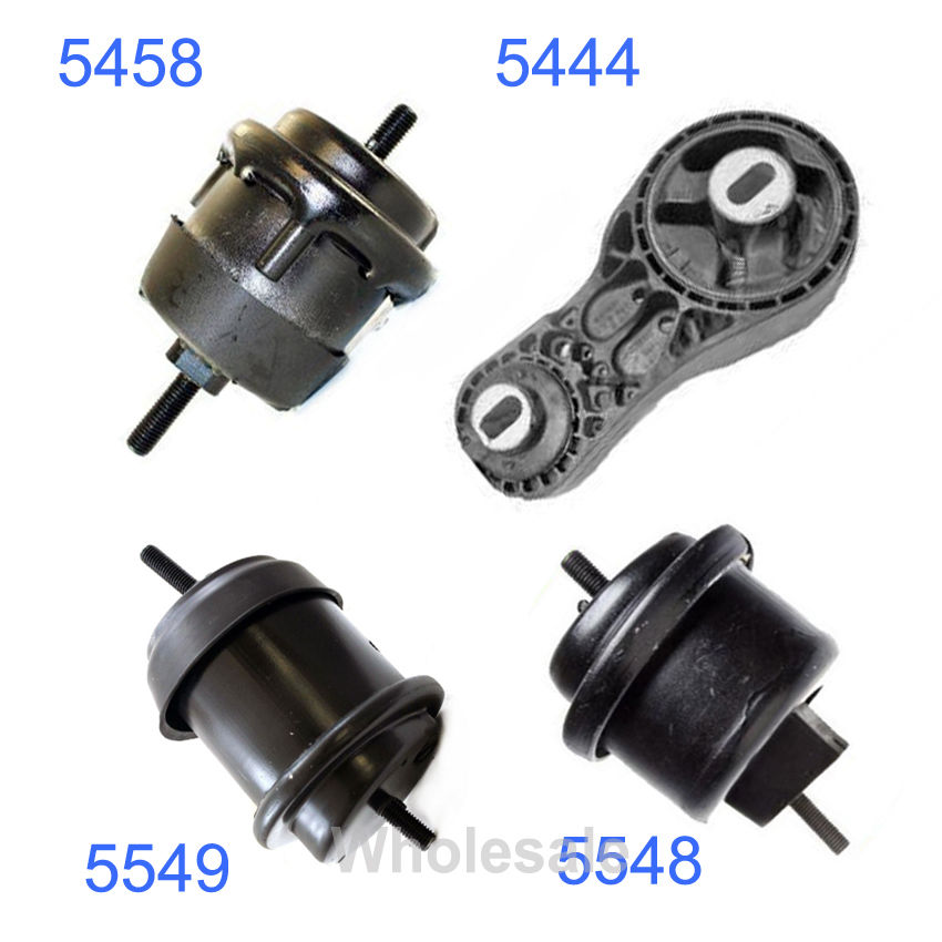 0915 For Chevy Traverse GMC Acadia 3.6 Engine Motor & Trans Mount Set