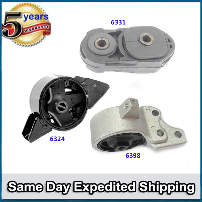 Engine Motor Mount Set 3PCS Manual Trans For 1995-1998 Nissan