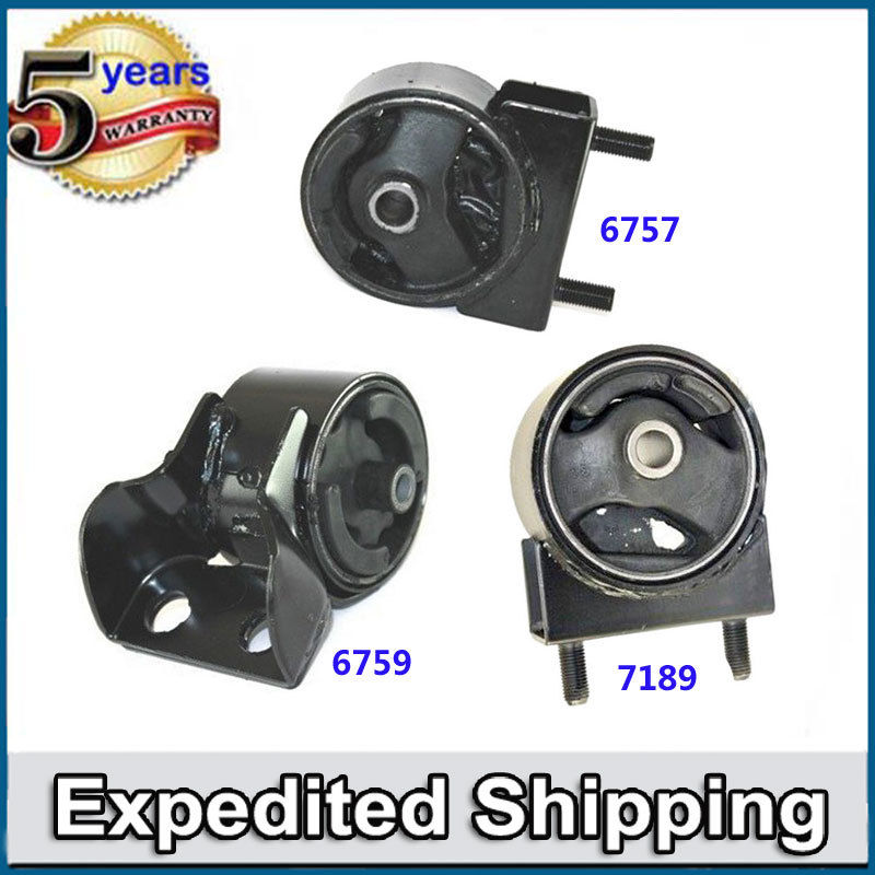 Engine Motor /& Trans Mount For 2001-2002 Kia Rio 1.5L Set 6757 6759 7189 M1116