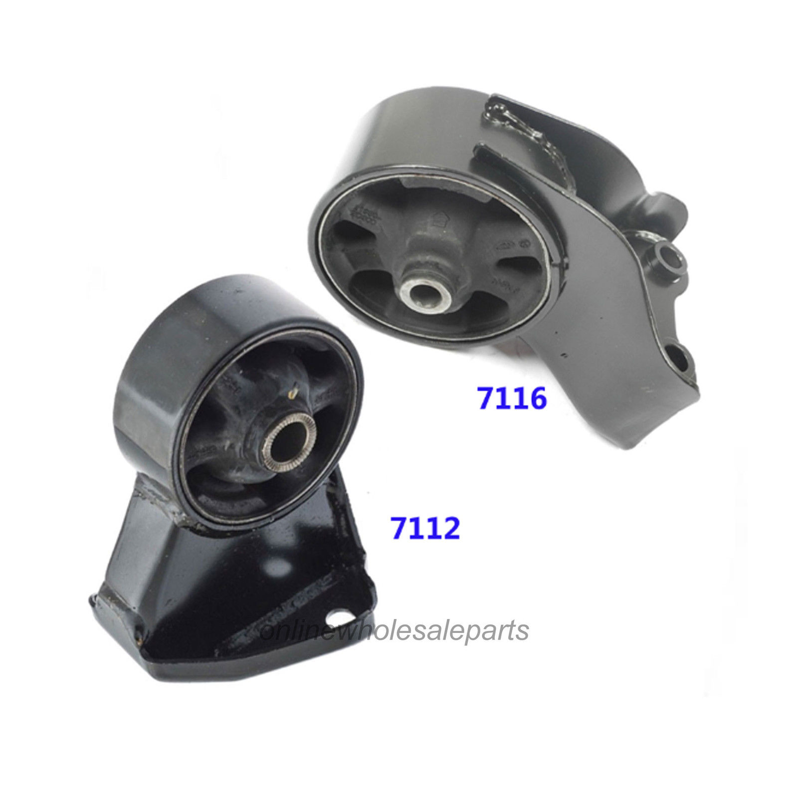 03-08 Hyundai Tiburon 2.7L Engine Motor Mount Set 2 PCS For Manual Trans. Fits