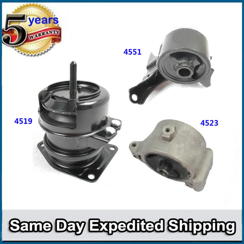 -Hydr 03-04 for Honda Pilot// 01-02 for Acura MDX 3.5 Engine /& Trans Mount 5PCS