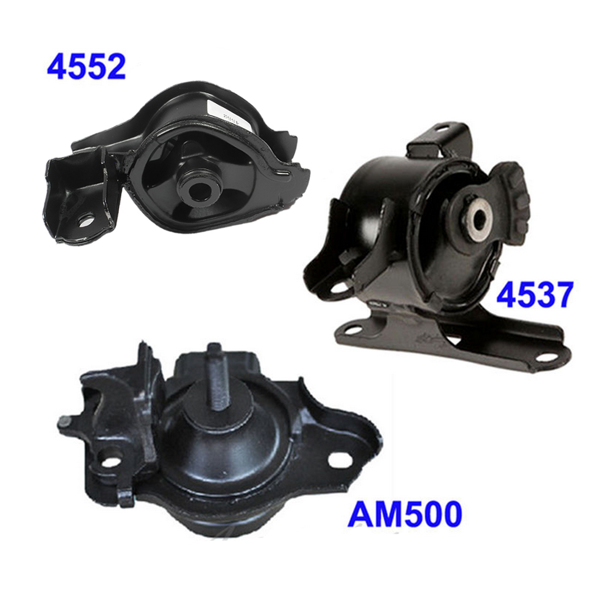 M1029 Mount For 07-08 Honda Fit 1.5L Set 3PCS Auto Trans Engine Motor /& Trans