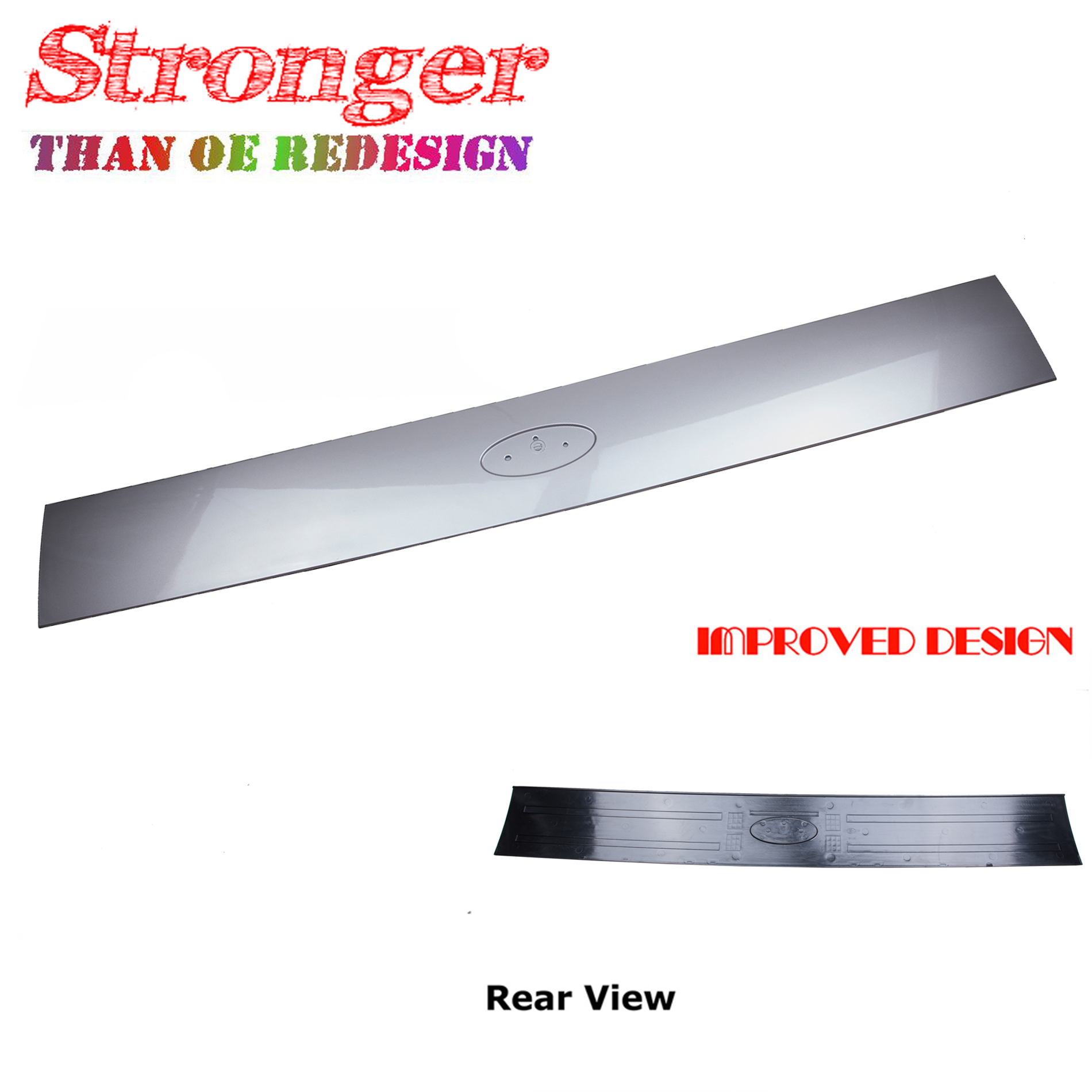 Rear Hatch Lift Gate Applique Panel Moulding JP Silver For 02-2005 Ford