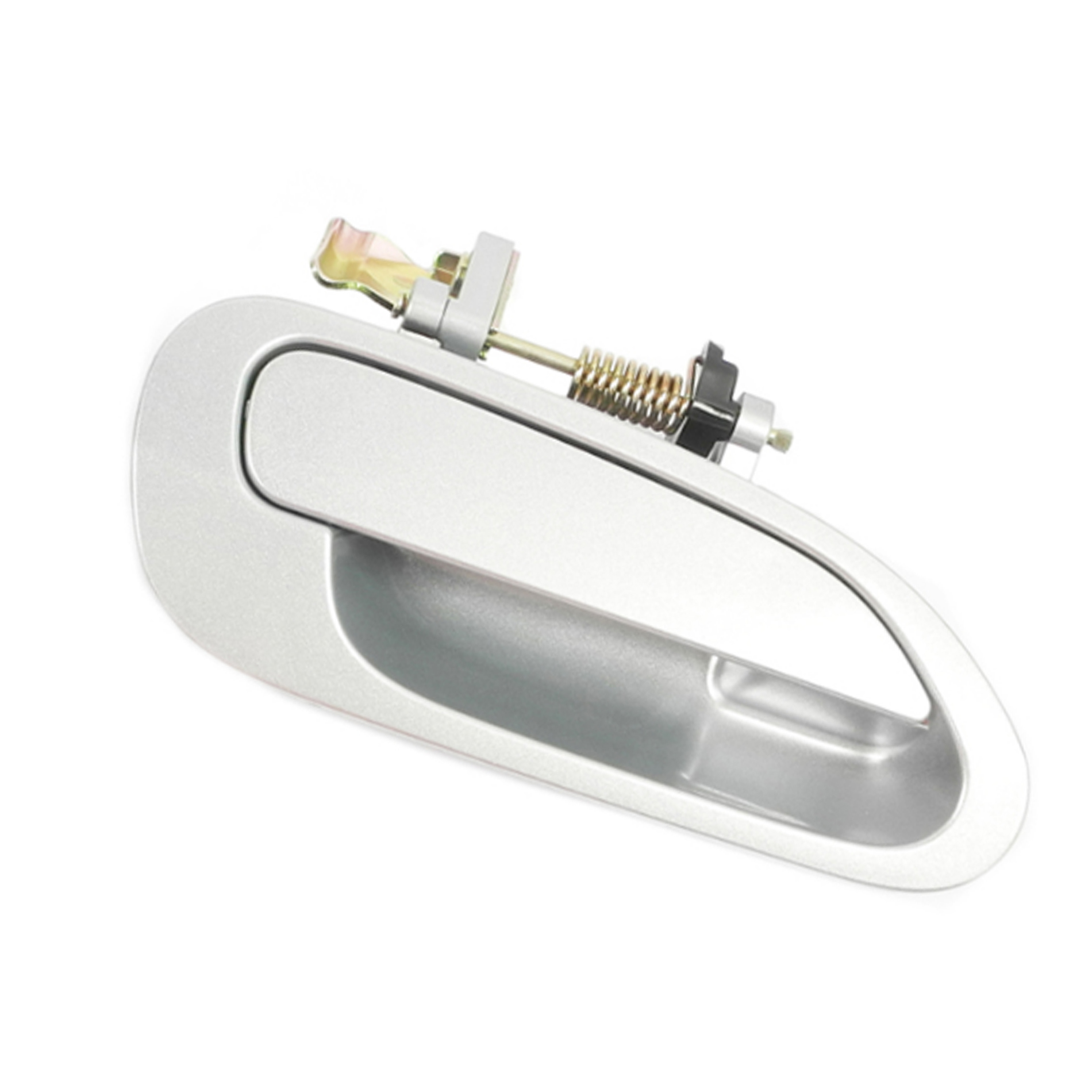 Door Outside Handle Silver Rear Right Replacement for 98-02 Honda Accord