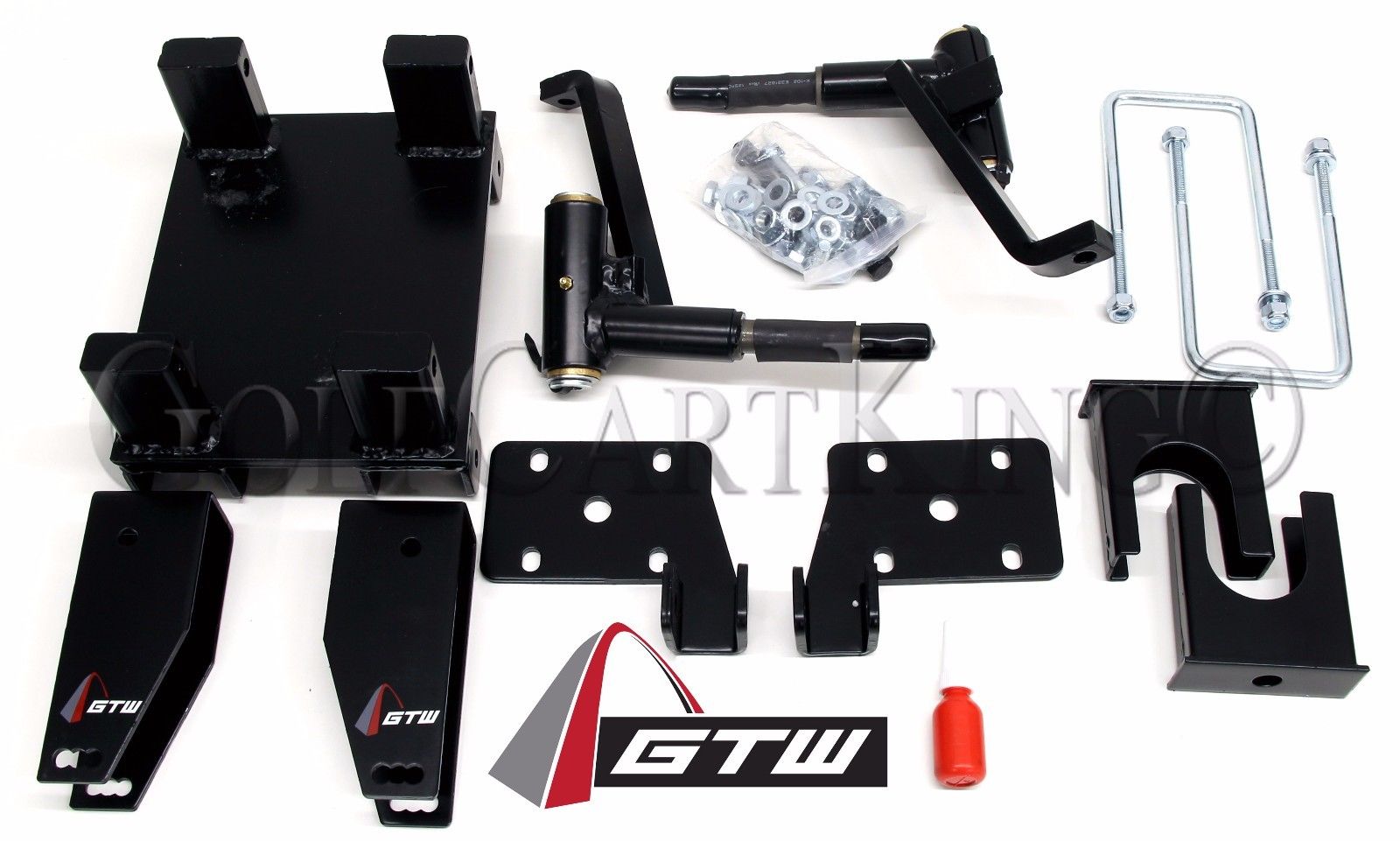 EZGO RXV 5" Double AArm Golf Cart Lift Kit (Fits 2008Up Electric