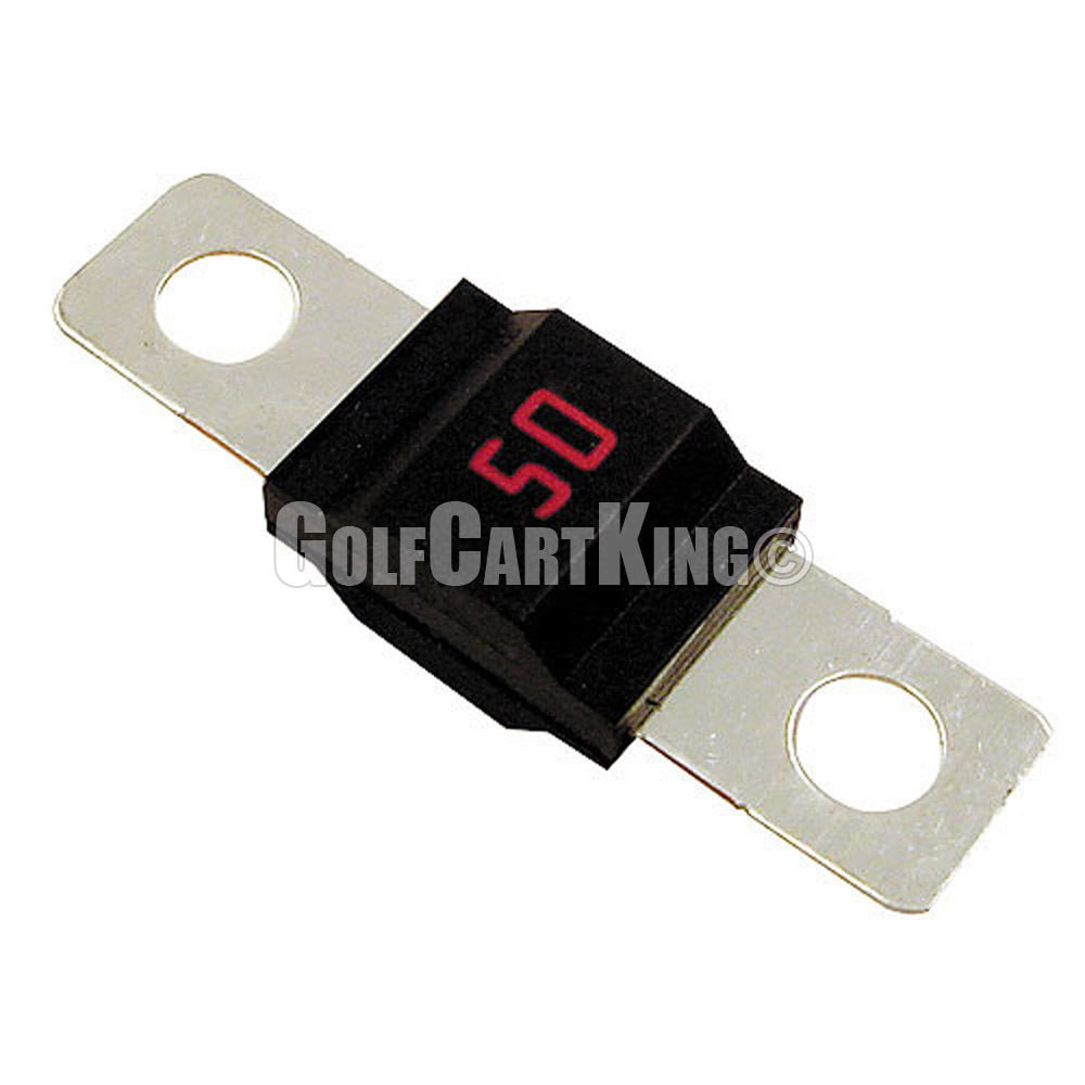 EZGO Golf Cart Powerwise 50 Amp 36 Volt Charger Fuse