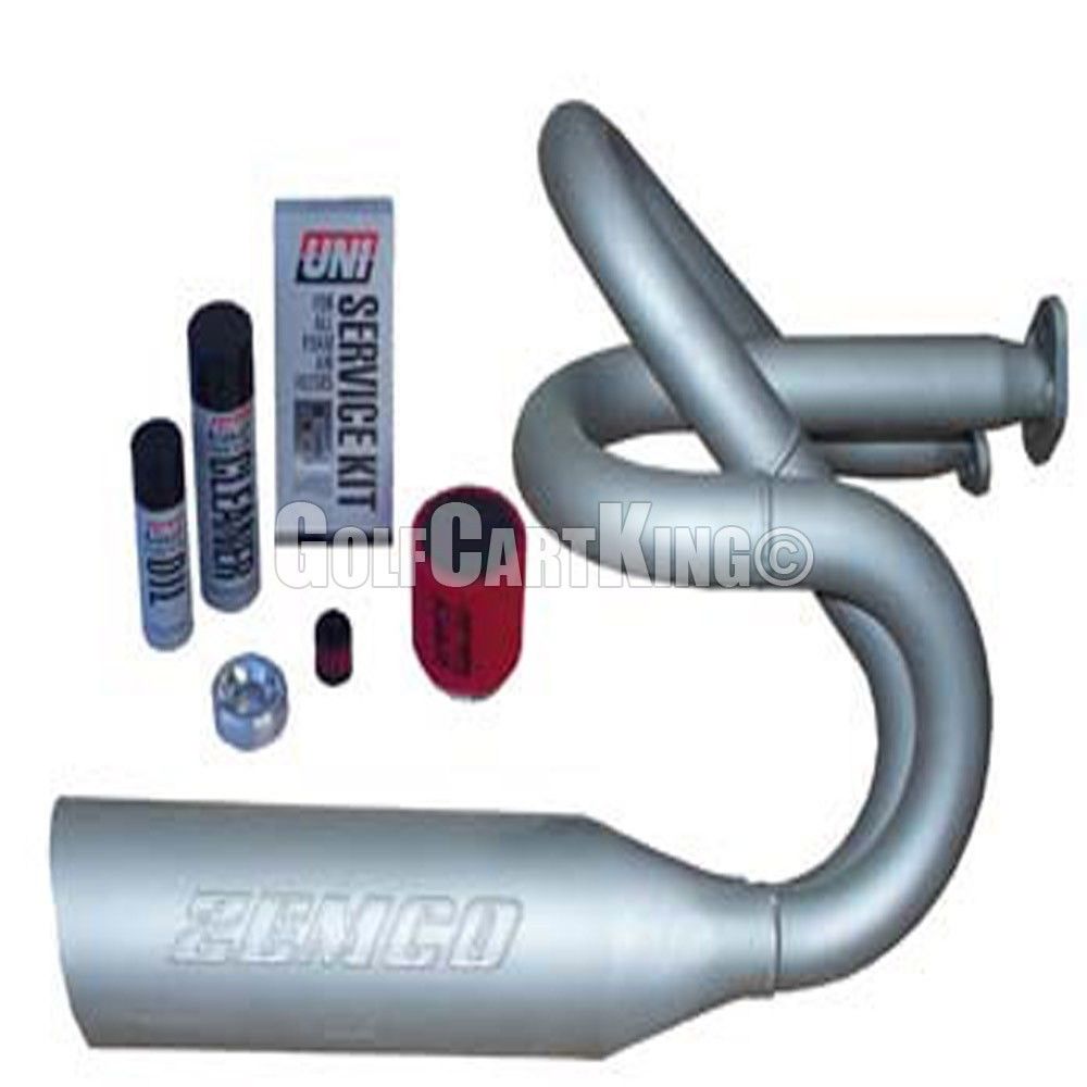 EZGO TXT Golf Cart Performance Exhaust Header Kit 94+ eBay