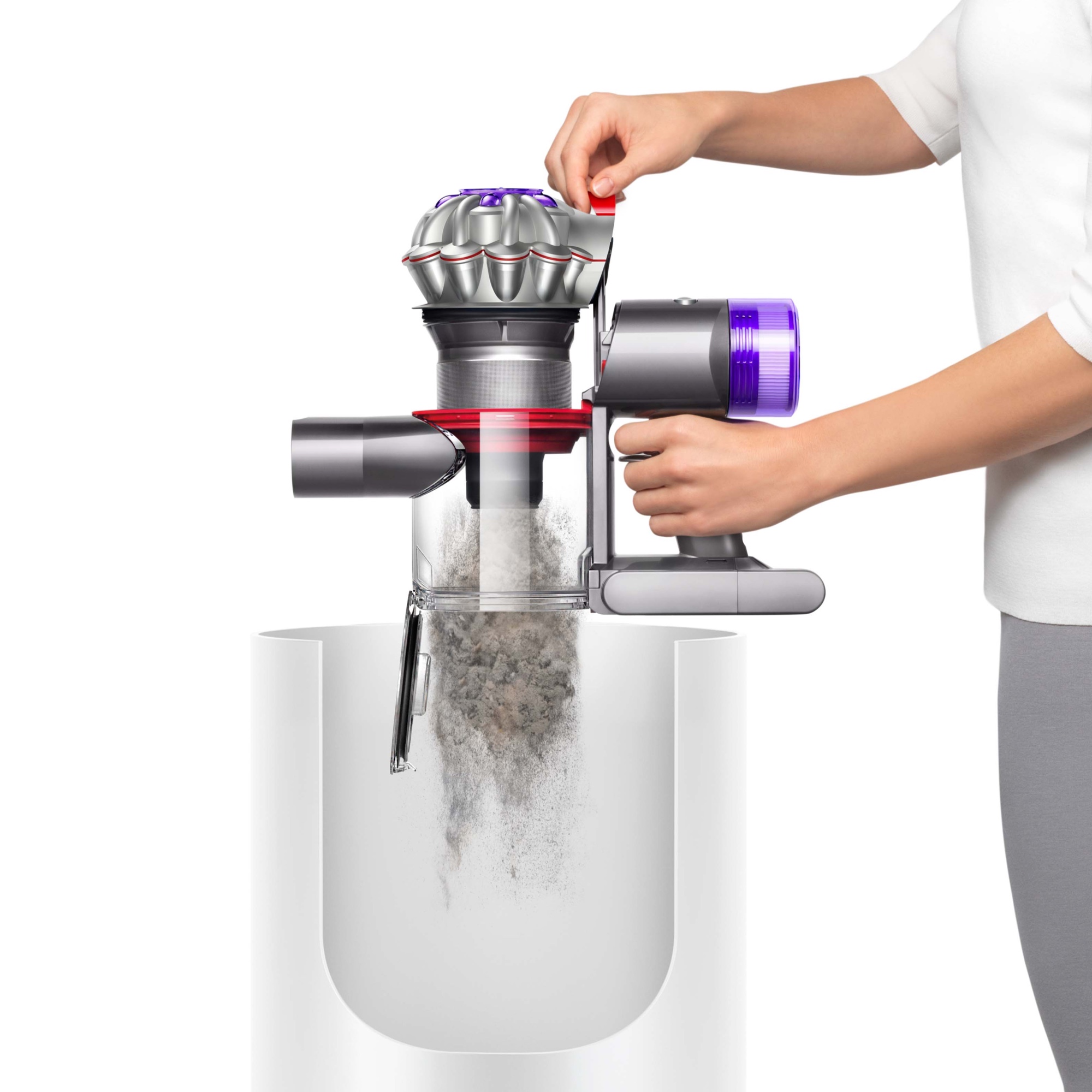 Dyson V8 Fluffy Cordless Vacuum | Red | Refurbished | eBay