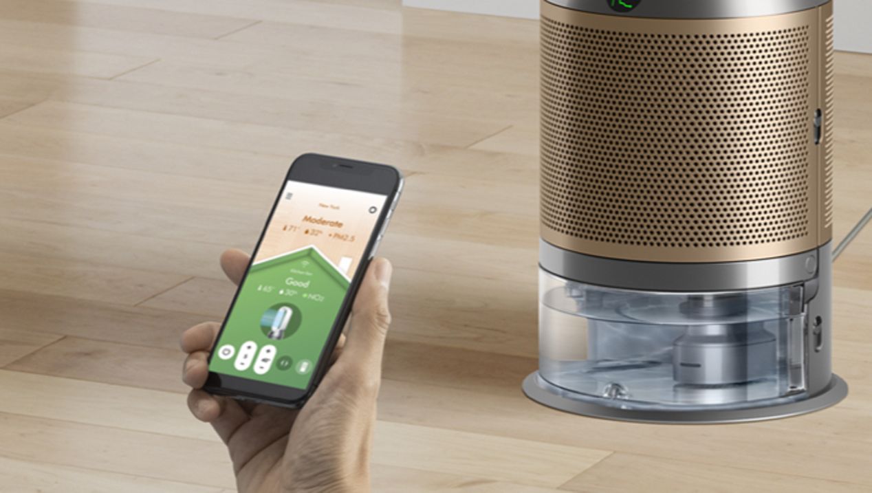 Dyson Purifier Humidify+Cool Formaldehyde™ PH04 | Nickel/Gold