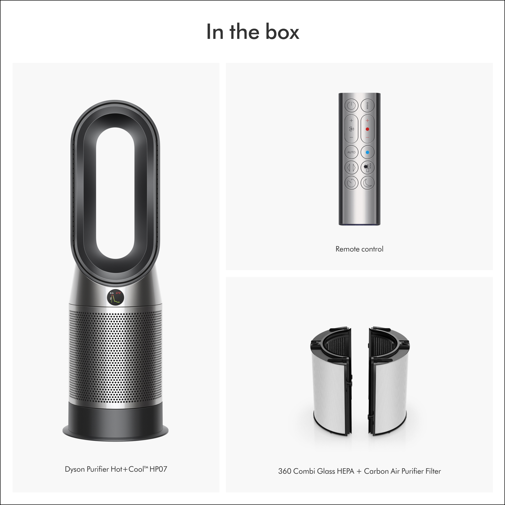 Dyson HP07 Purifier Hot + Cool™ Fan | Black/Nickel | New | eBay