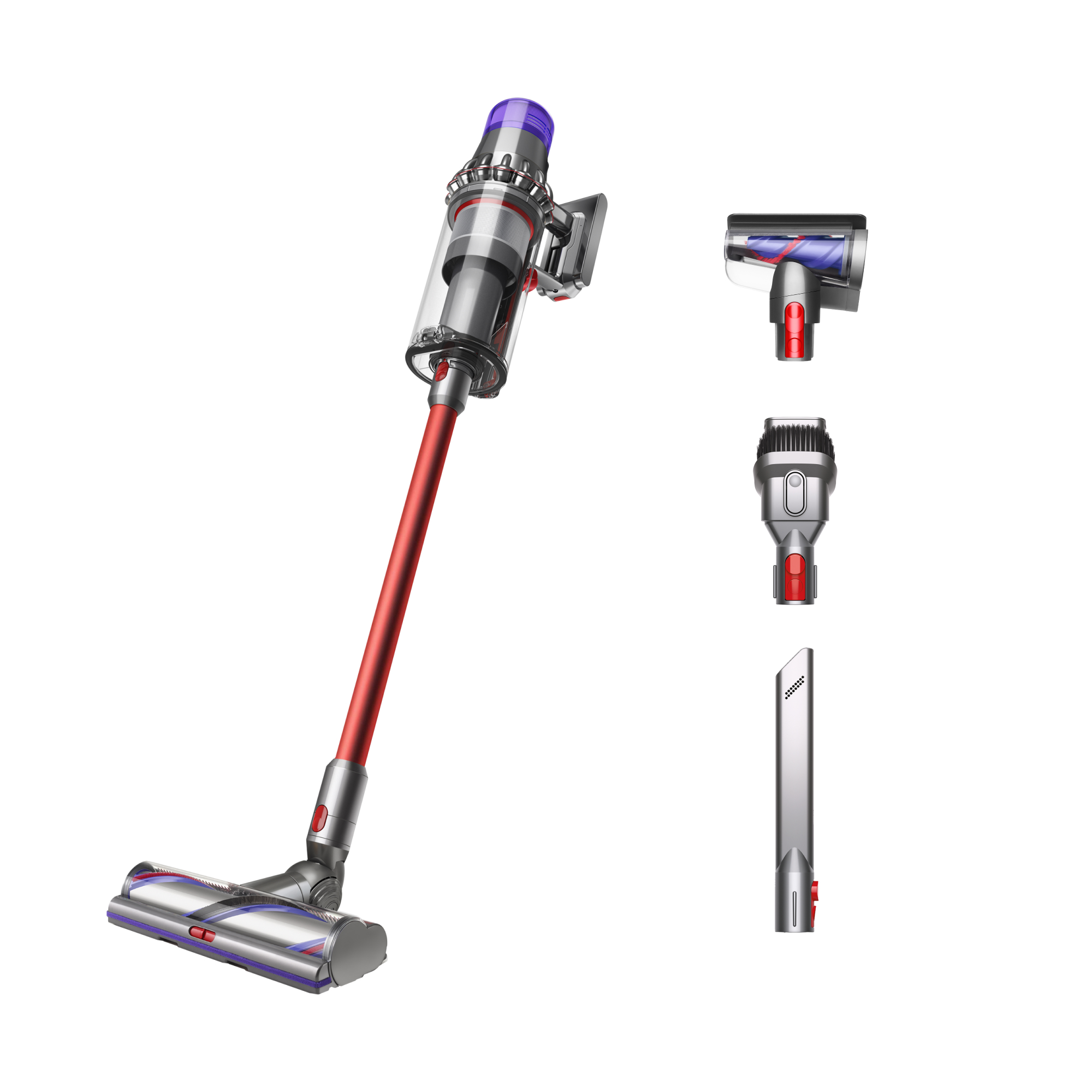 SV29 Outsize Cordless Vacuum Cleaner | Nickel/Red | Refurbished | eBay