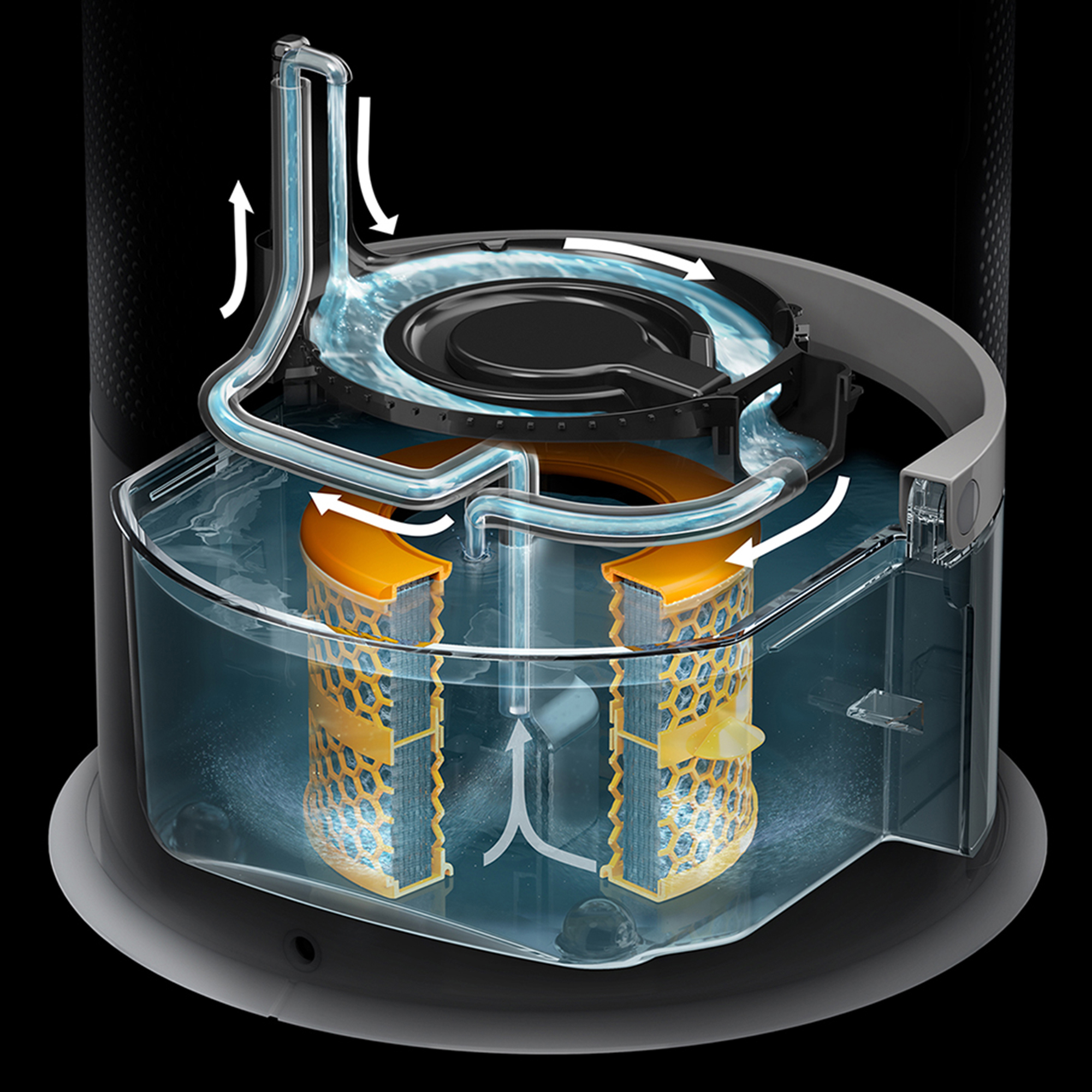 Dyson Purifier Humidify+Cool Formaldehyde™ PH04 | Nickel/Gold