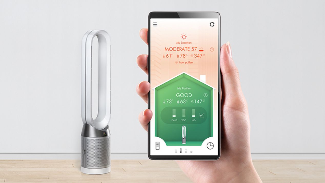 Dyson TP04 Pure Cool Purifying Connected Tower Fan | Certified 