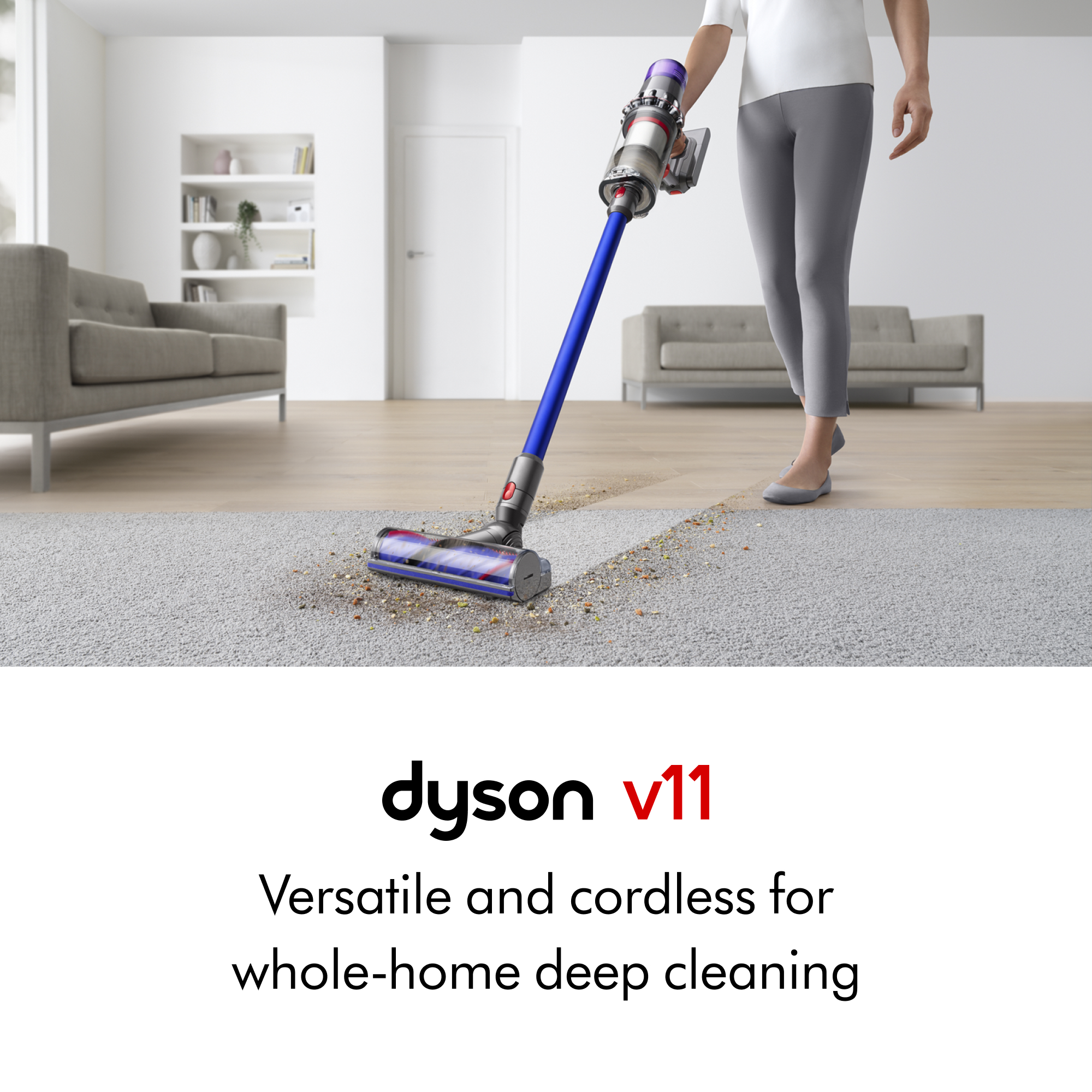 Dyson V11 Cordless Vacuum Cleaner | Iron/Blue | Refurbished | eBay