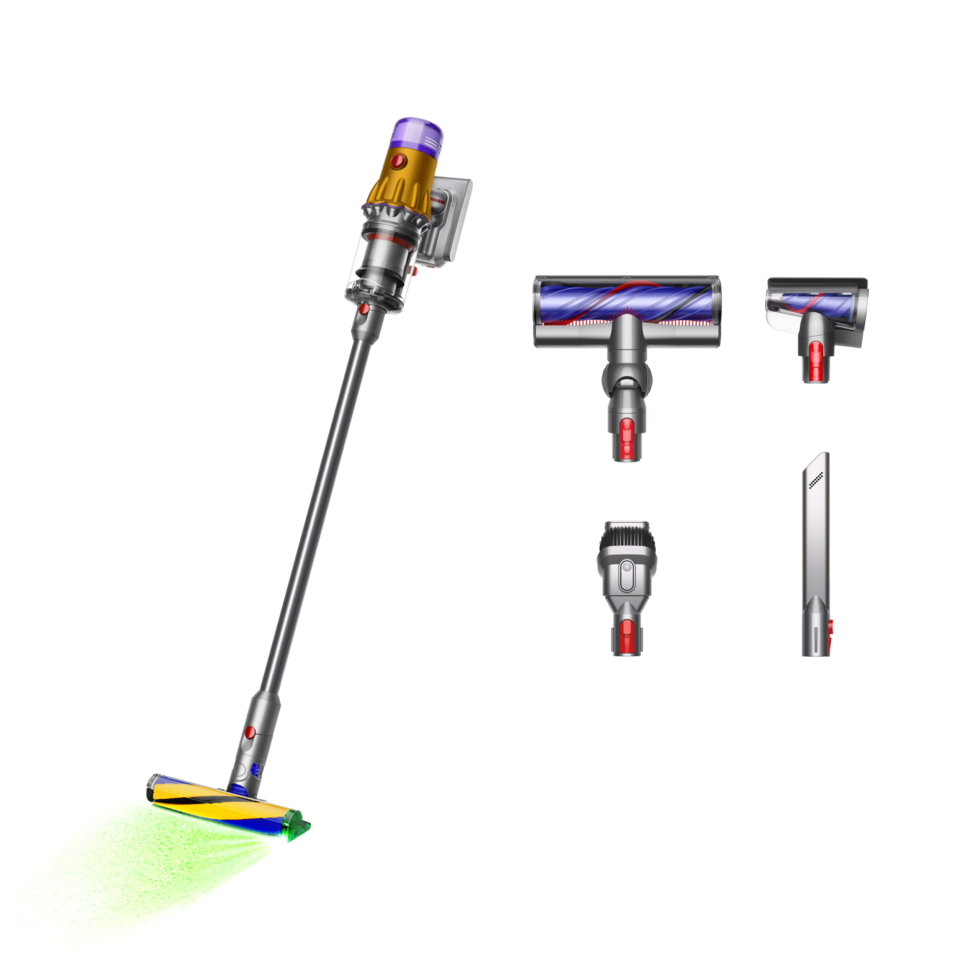 Dyson V12 Detect Slim Cordless Vacuum Cleaner | Nickel 