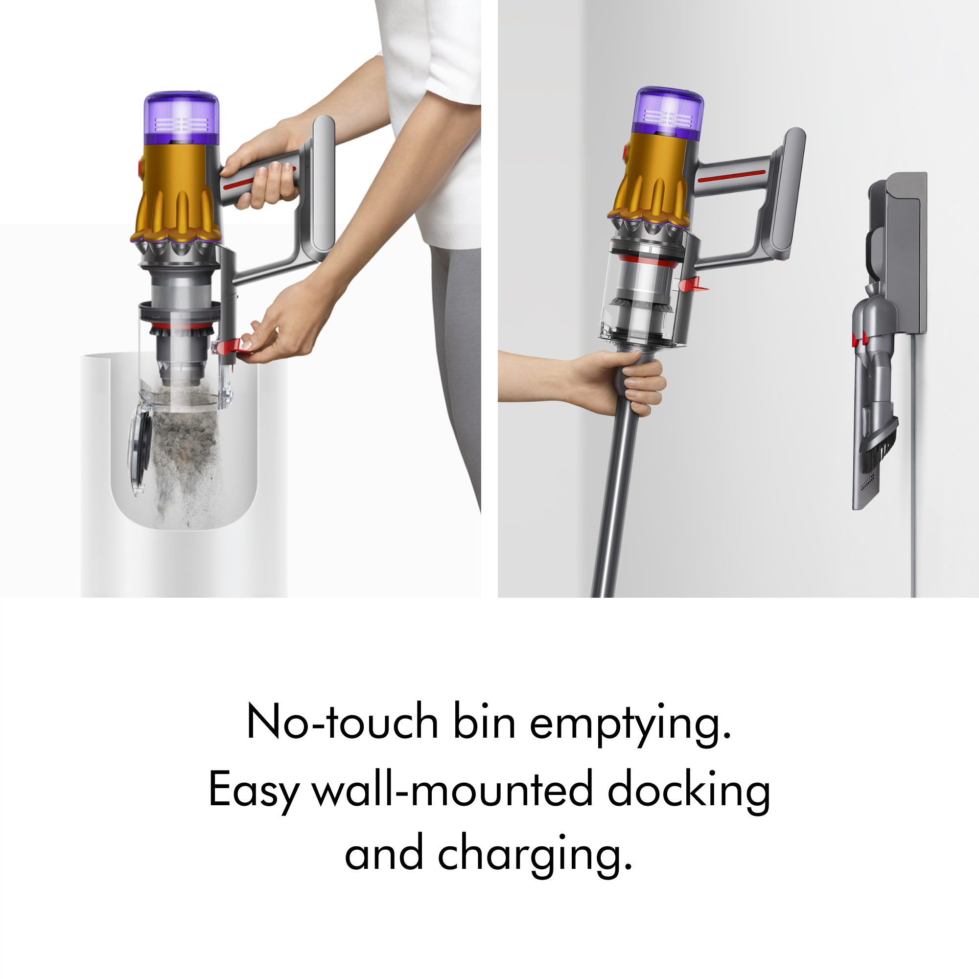 Dyson V12 Detect Slim Cordless Vacuum Cleaner | Nickel 