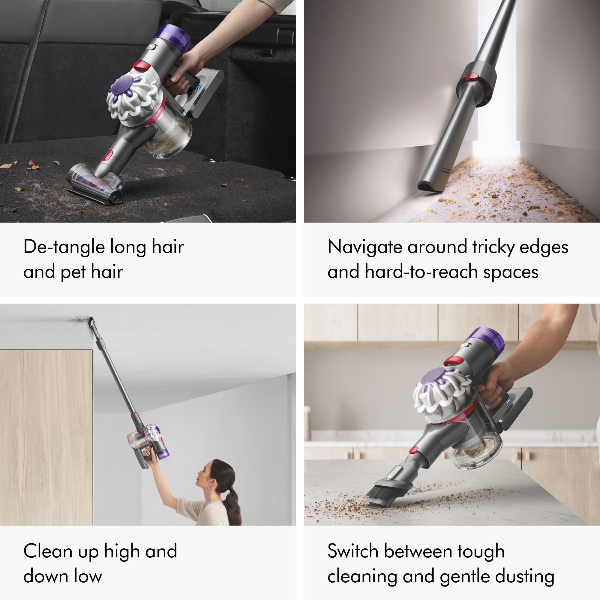 Dyson V8 Cordless Vacuum | Silver | Refurbished 885609027319| eBay