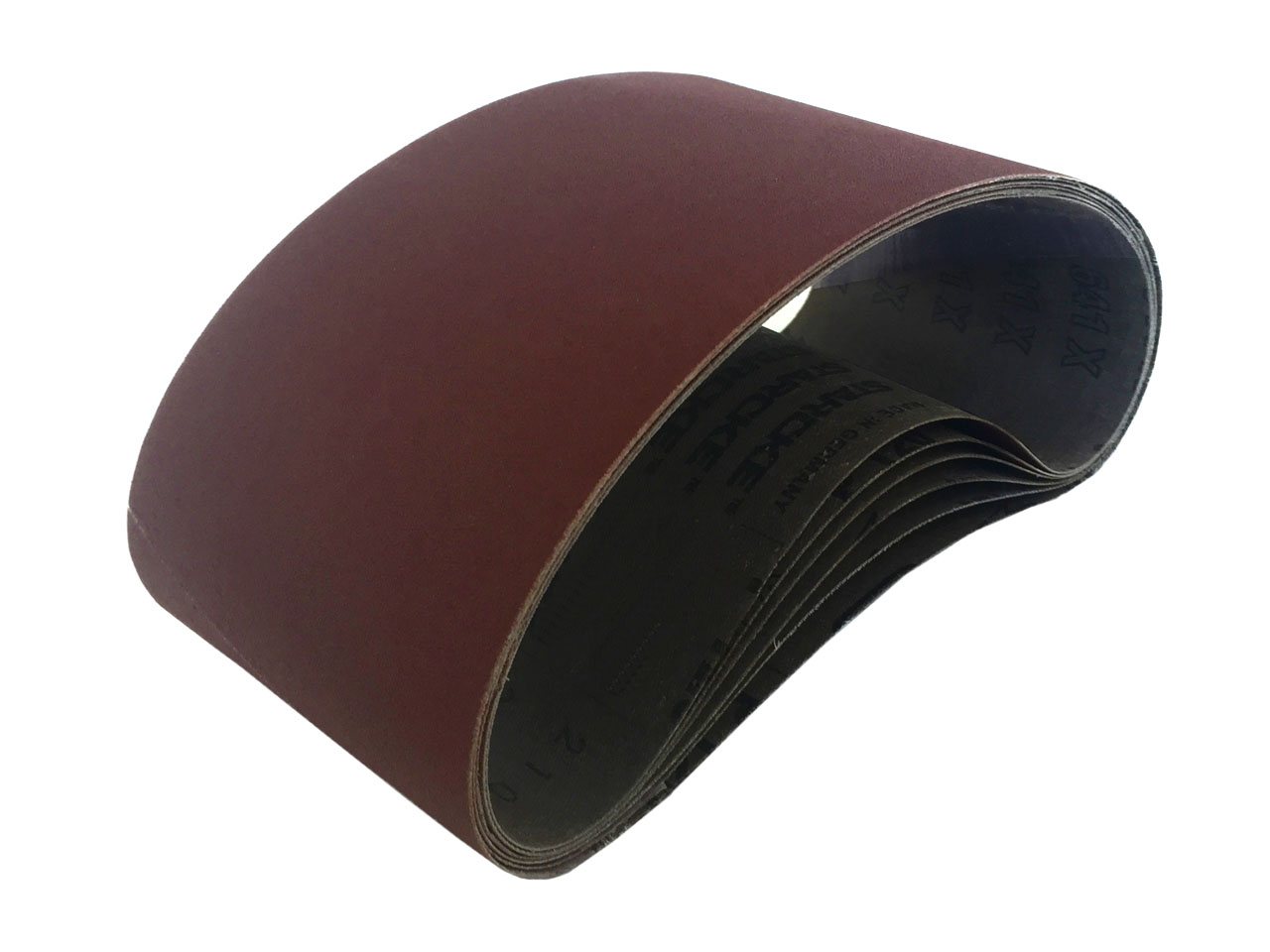 6 Pack, 120 Grit Sanding Belts 4 X 21-3//4 Cloth Aluminum Oxide Sander Belts