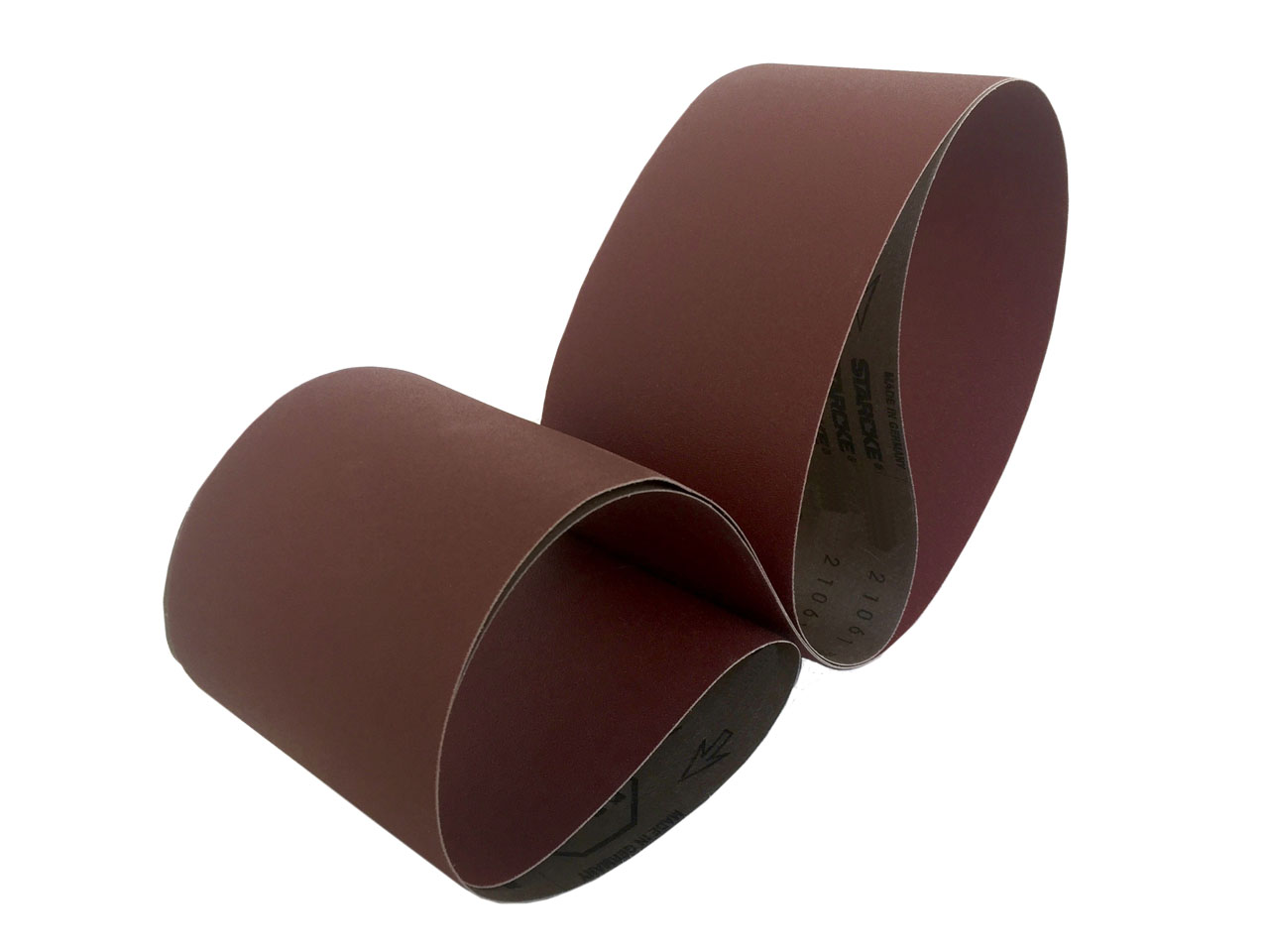 4x90 Inch 80-Grit Aluminum Oxide Sanding Belts – 5-Pack For Heavy-Duty Grinding & Sanding