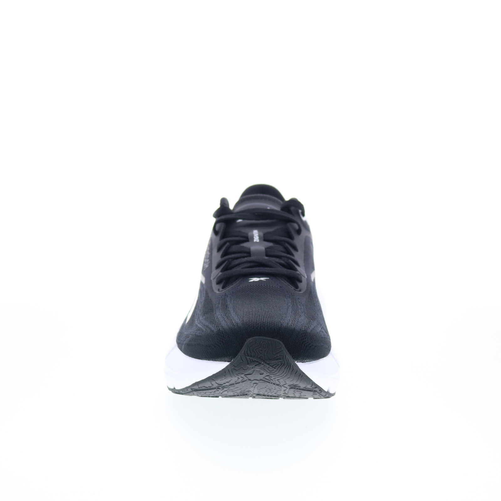 Reebok Zignition Mens Black Canvas Lace Up Athletic Running Shoes