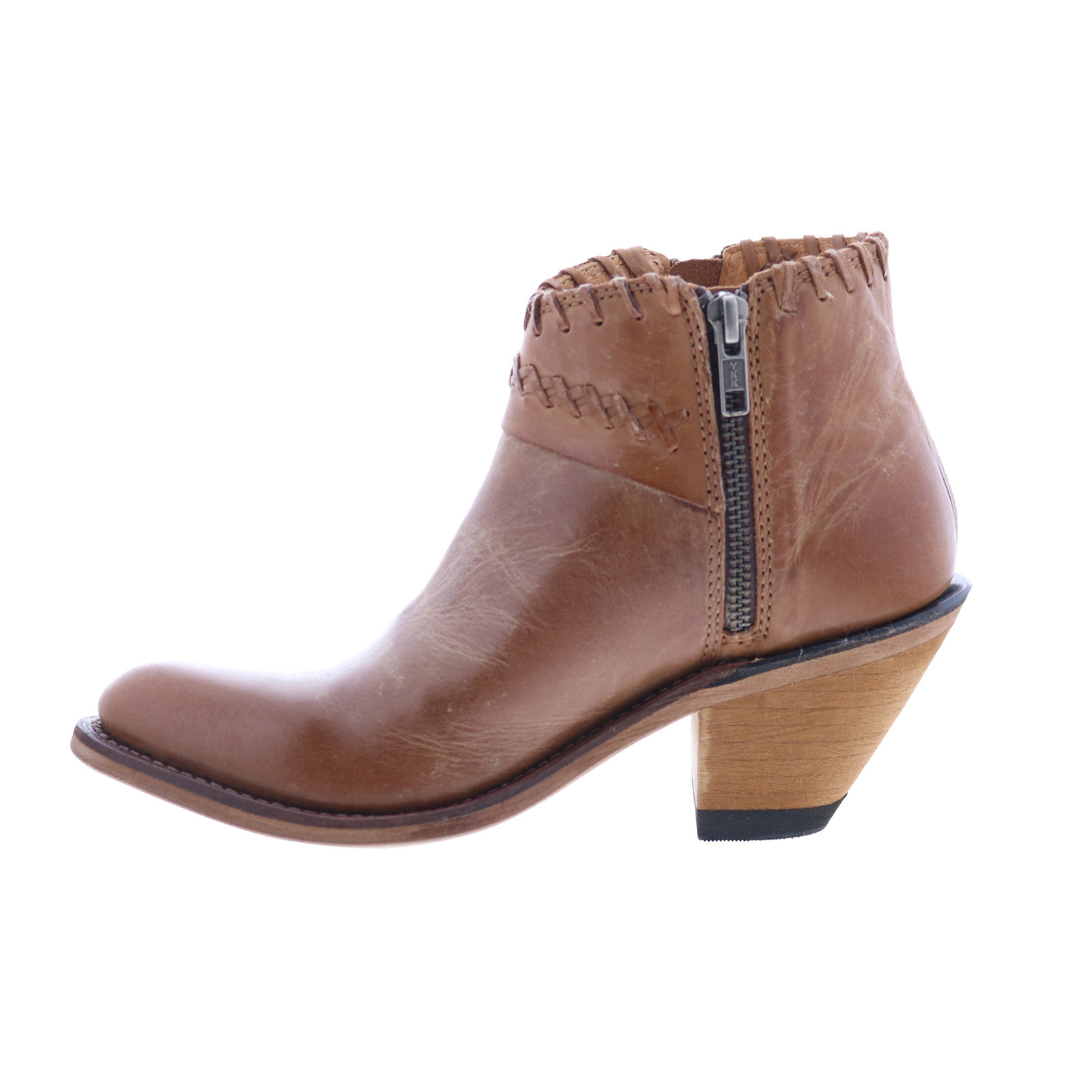Jama Old West Leather Upper Damen Braun Leder Stiefel - Produktbild 2