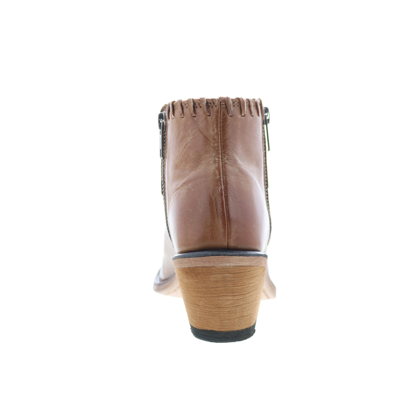 Jama Old West Leather Upper Damen Braun Leder Stiefel - Produktbild 3