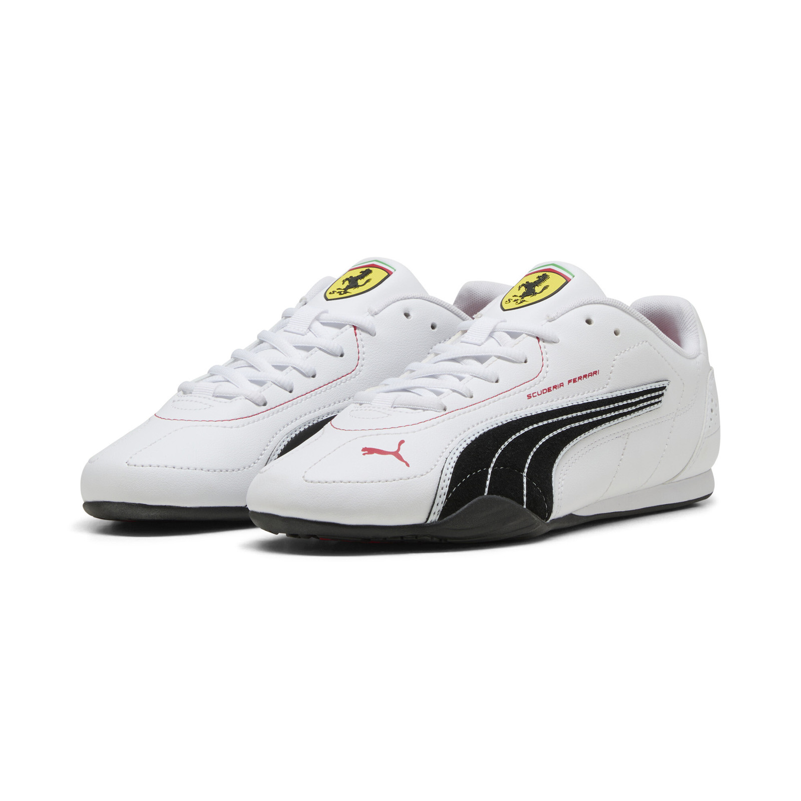 Puma Scuderia Ferrari Puma Catch Mens White Motorsport Sneakers