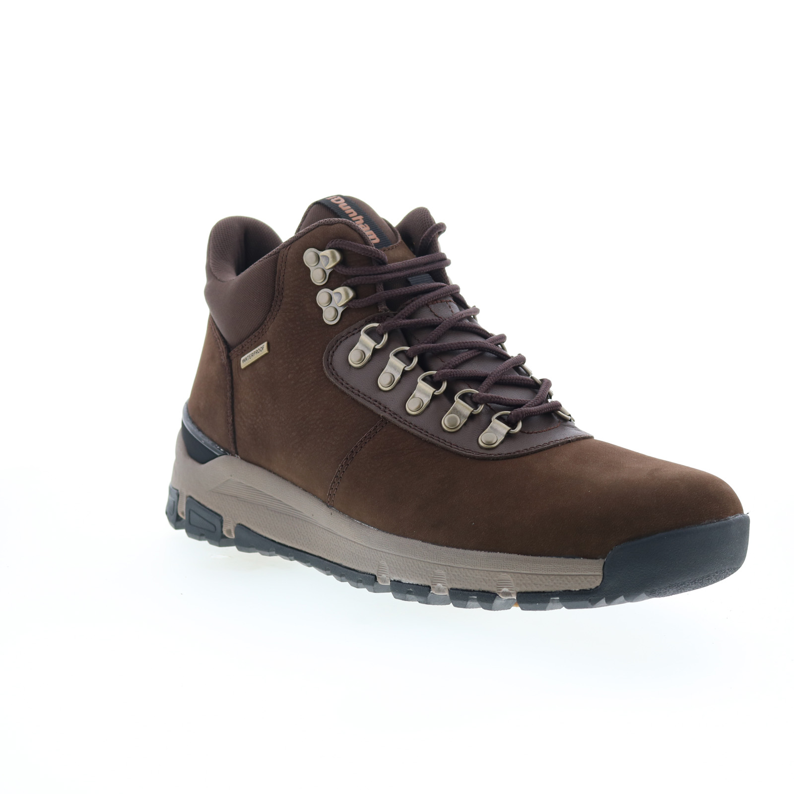 Dunham Mens Alpine Waterproof Lace Up Mid Brown Boots (NWT) Dunham Mens Alpine Waterproof Lace Up Mid Brown Boots (NWT) main image 2