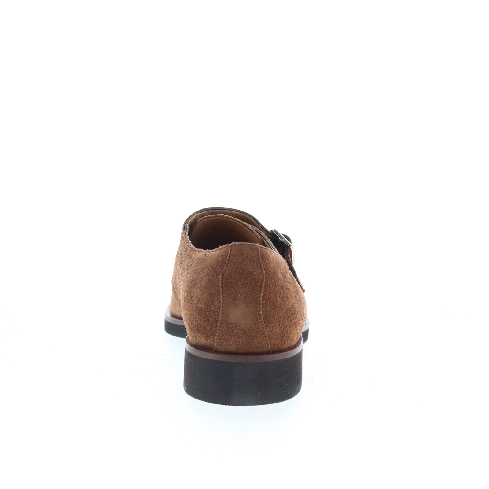 Di Bianco GBF340 Mens Brown Suede Hook & Loop Loafers & Slip  display picture 2