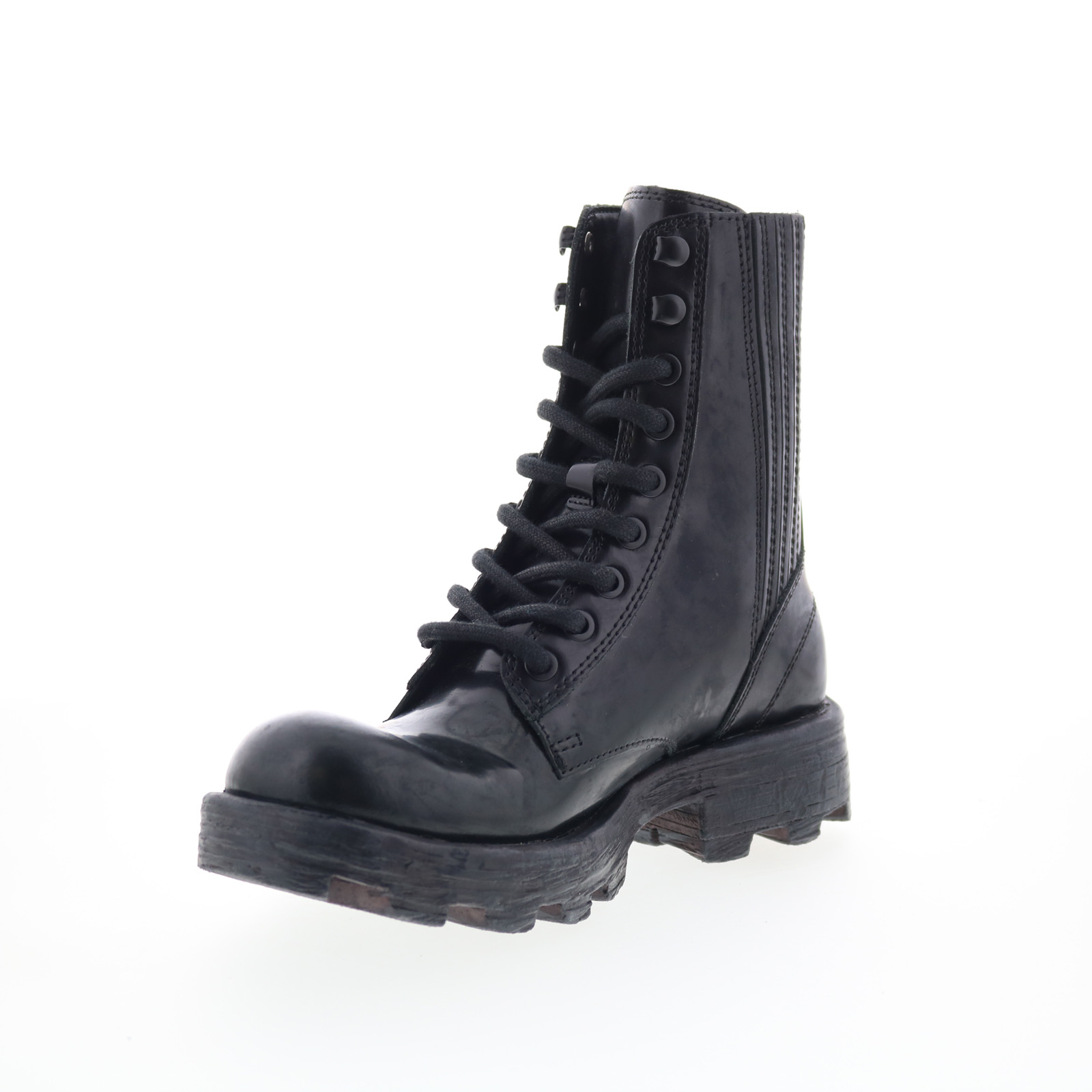 Diesel D-Hammer BT W Y03017-P4471-T8013 Womens Black Leather 