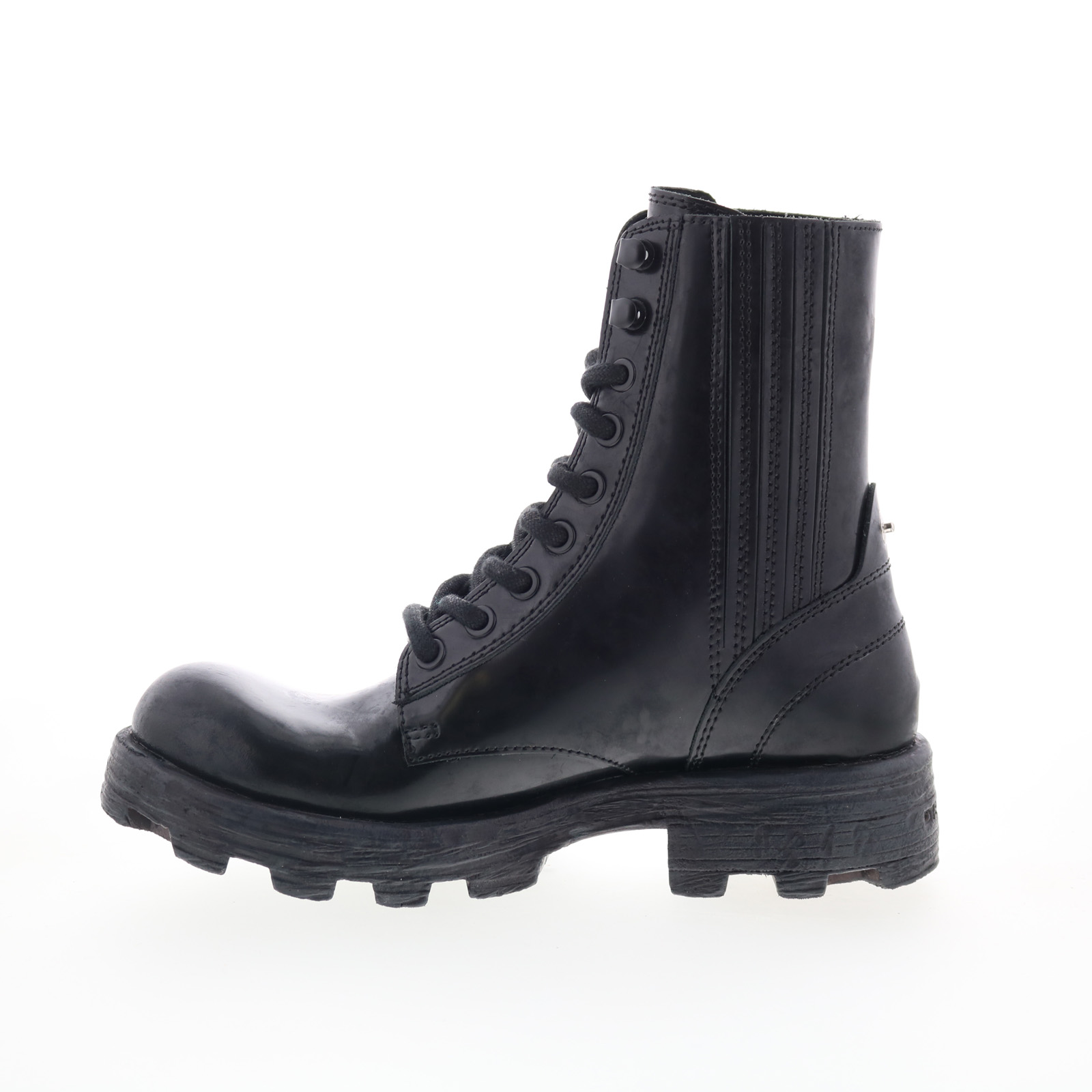 Diesel D-Hammer BT W Y03017-P4471-T8013 Womens Black Leather