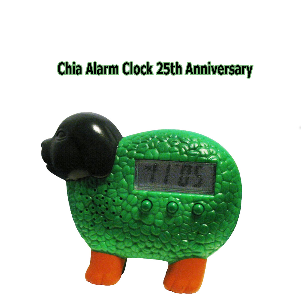 Chia Alarm Clock 25th Anniversary | eBay