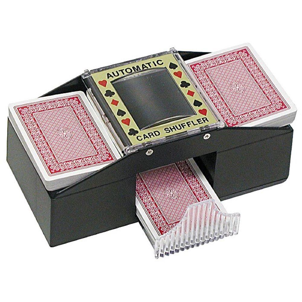 Jobar Easy Automatic 2 Deck Playing Card Shuffler Machine Sports Outdoors Leisure Sports Game Room Zgkimwarta Pl