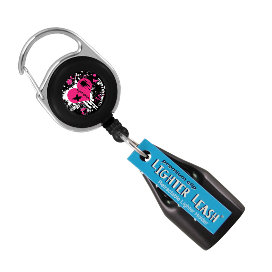 Premium Lighter Leash Retractable Holder - Grunge Series