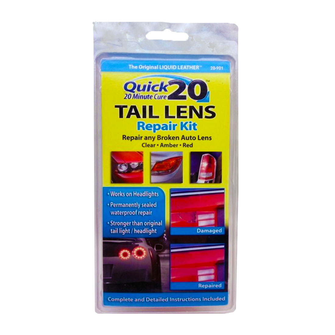Liquid Leather Headlight & Tail Light Lens Repair Kit (20-901) | eBay