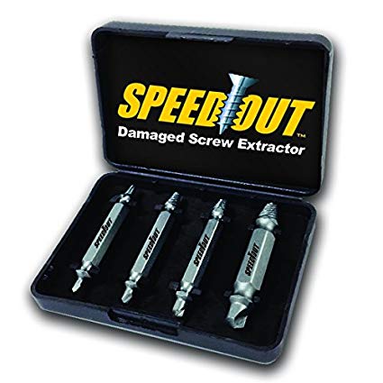 22Pcs Damaged Screw Extractor Speed Out Drill Bits Broken Remover Bolt Set KP