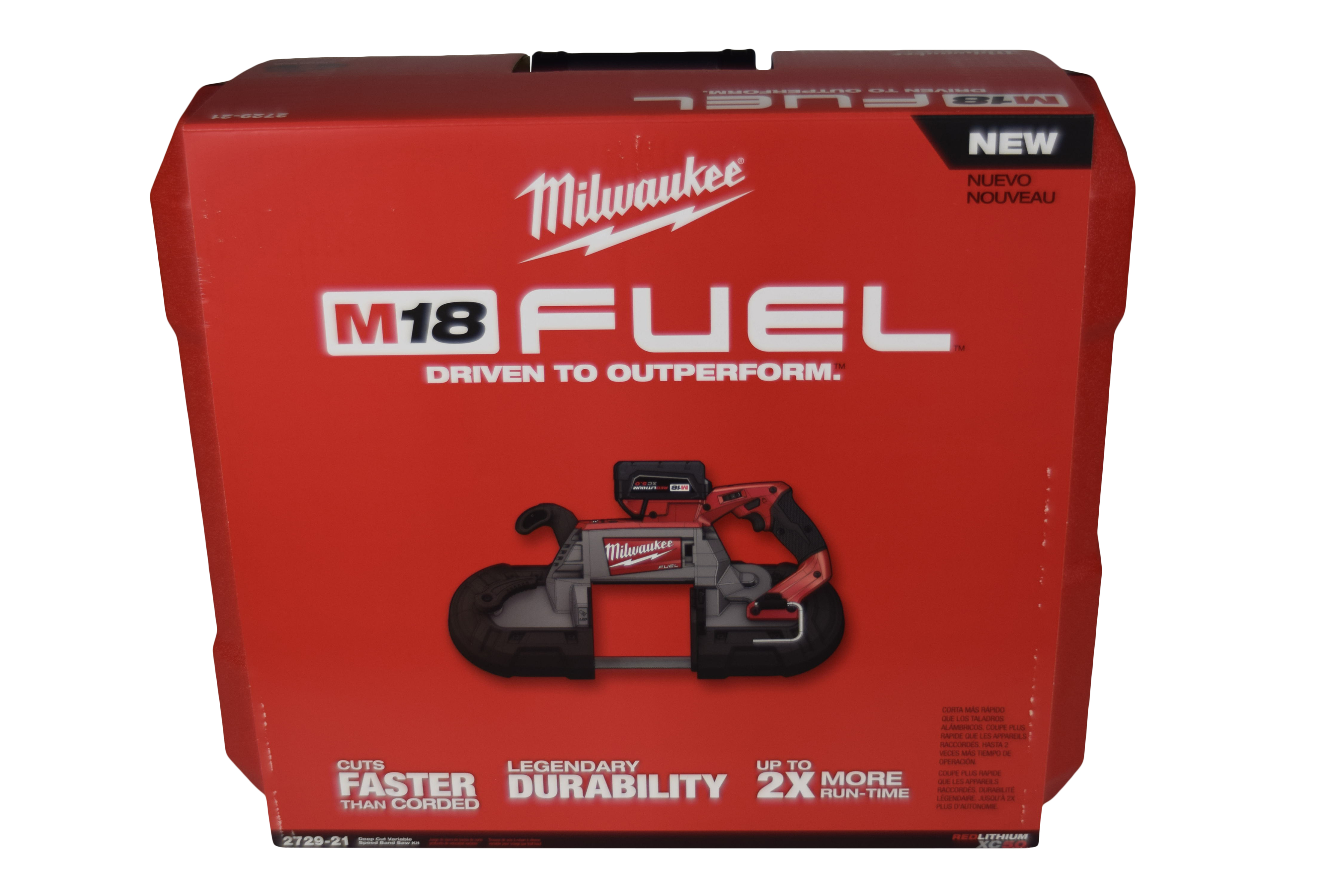 Milwaukee 2729-21 M18 FUEL 18V Lithium-Ion Brushless Cordless Deep Cut Band Saw