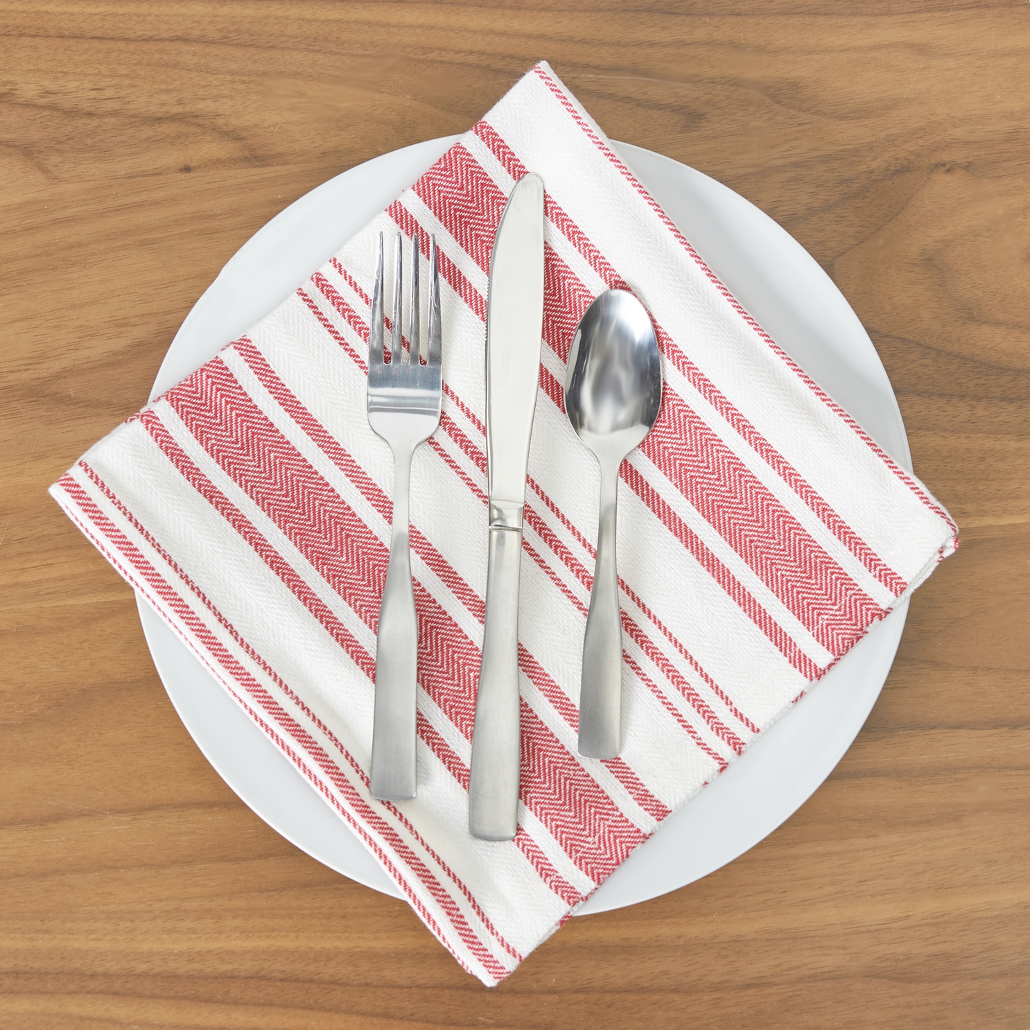 Savannah Stripe Placemat Set - Picture 4 of 5