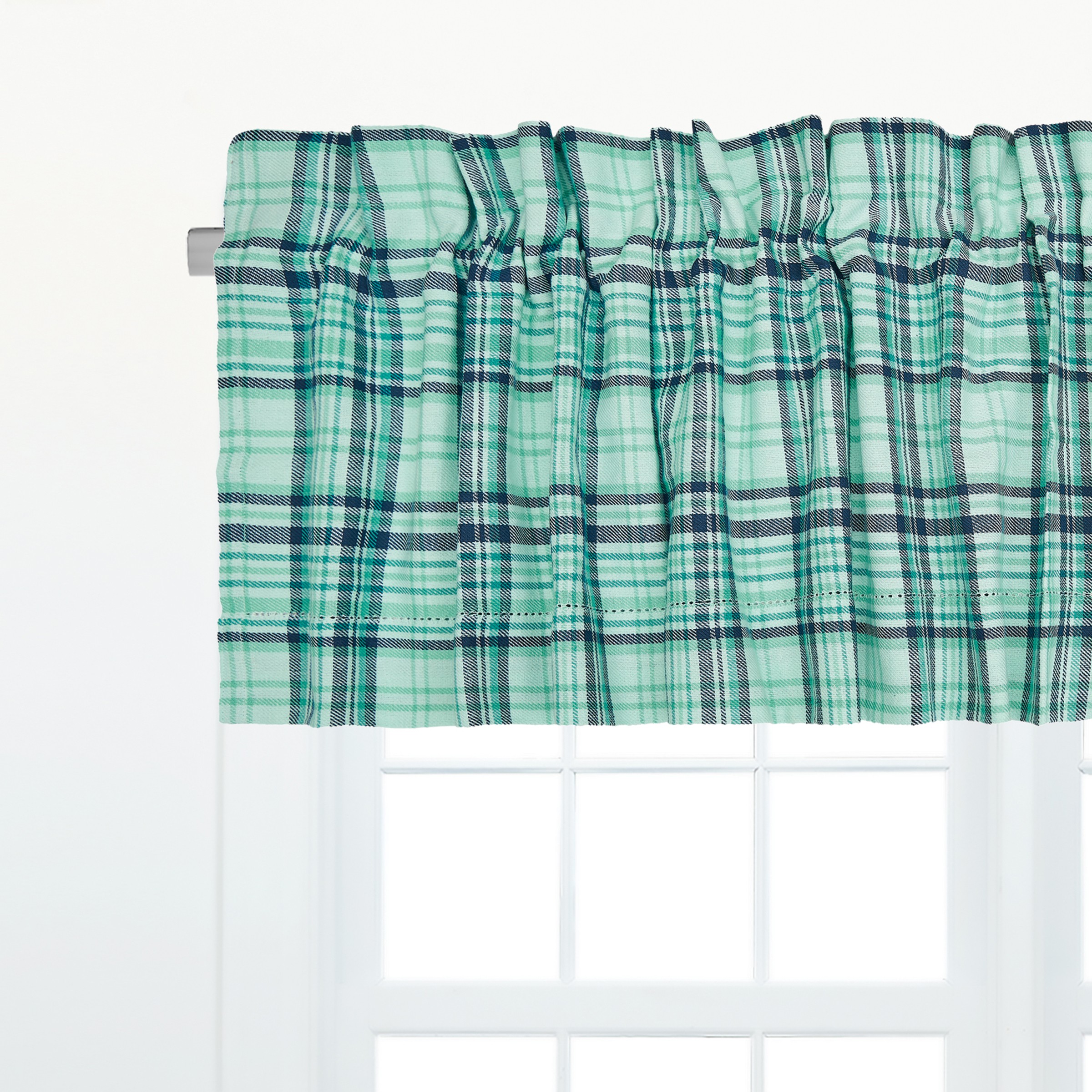 McKinley Plaid Blue Valance Collection - Bild 2 von 5