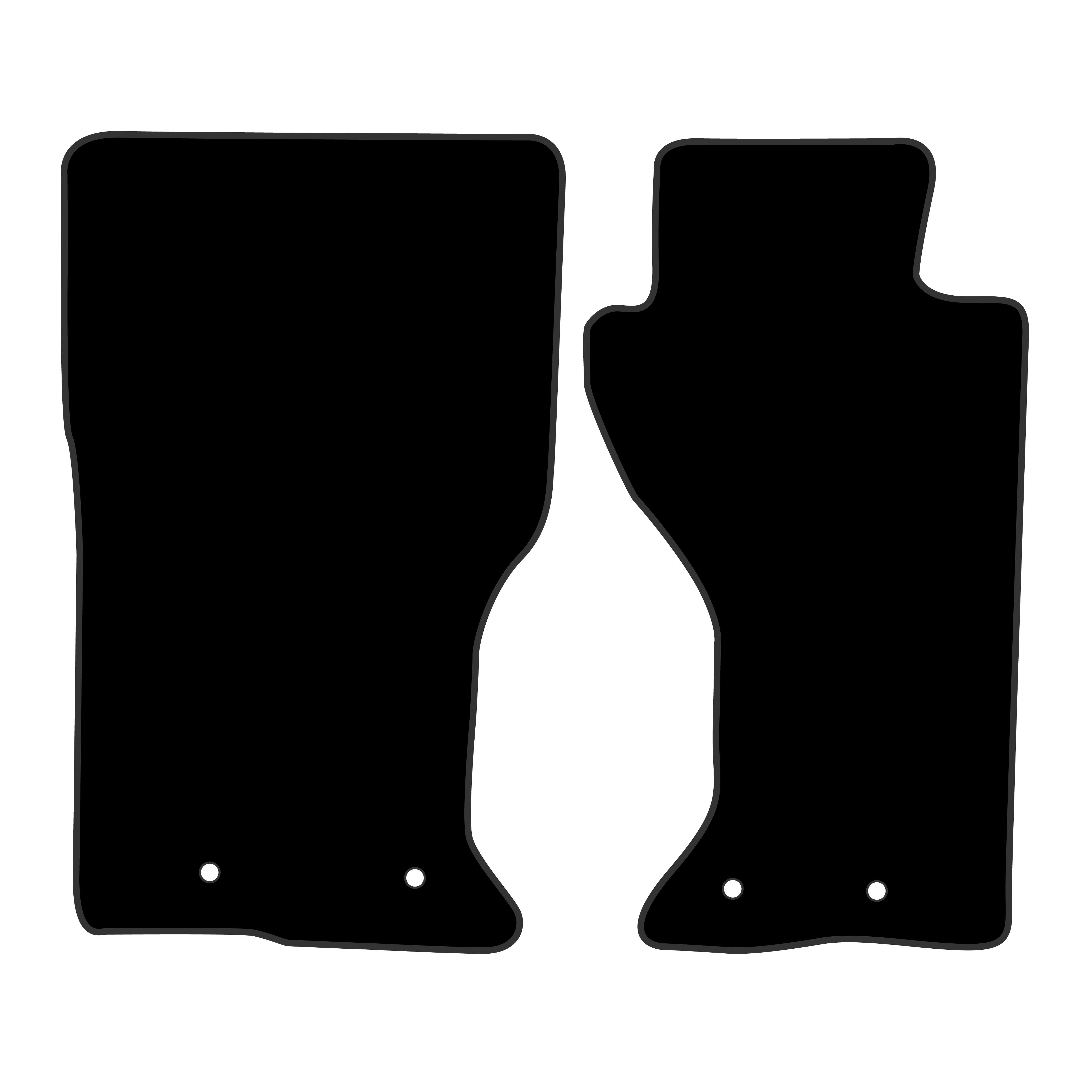 Floor Mats For Mazda MX5 RF & SoftTop ND 2015New Convertible Front