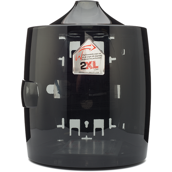 2XL09|#2XL L80 GymWipes Touchless Dispenser -Smoke Gray