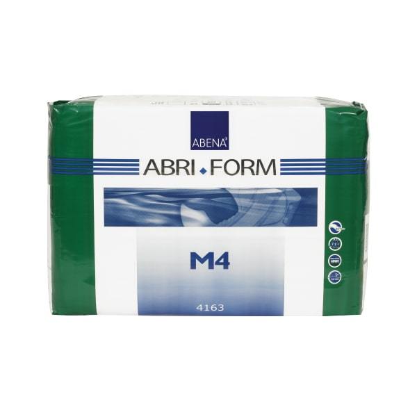 Abena Abri-Form Comfort Premium Tabbed Briefs, Medium, M4, 28Count (2 Pack of 14)
