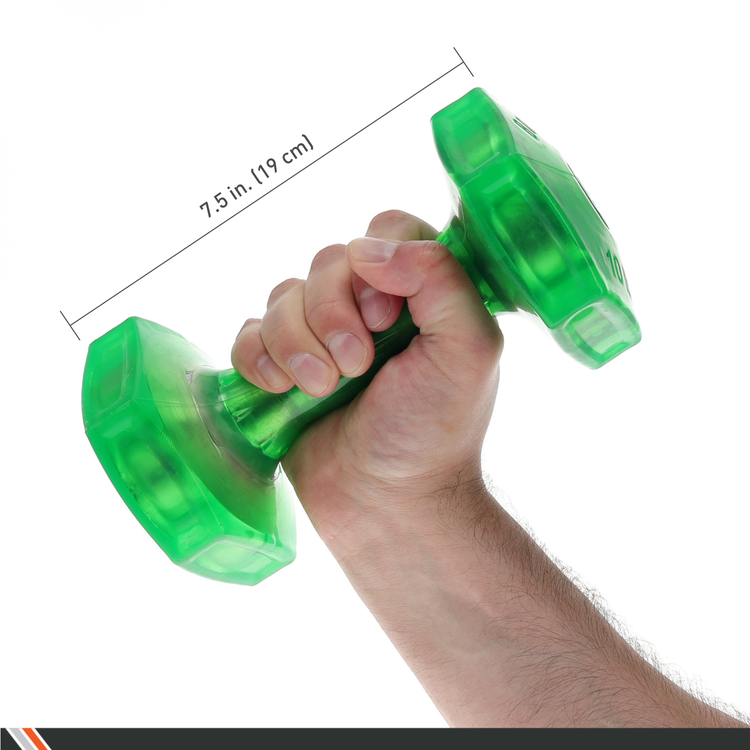 Body Sport Urethane Aerobic Dumbbells (2-Pack) - Premium Hand Weights with Solid - Picture 13 of 30