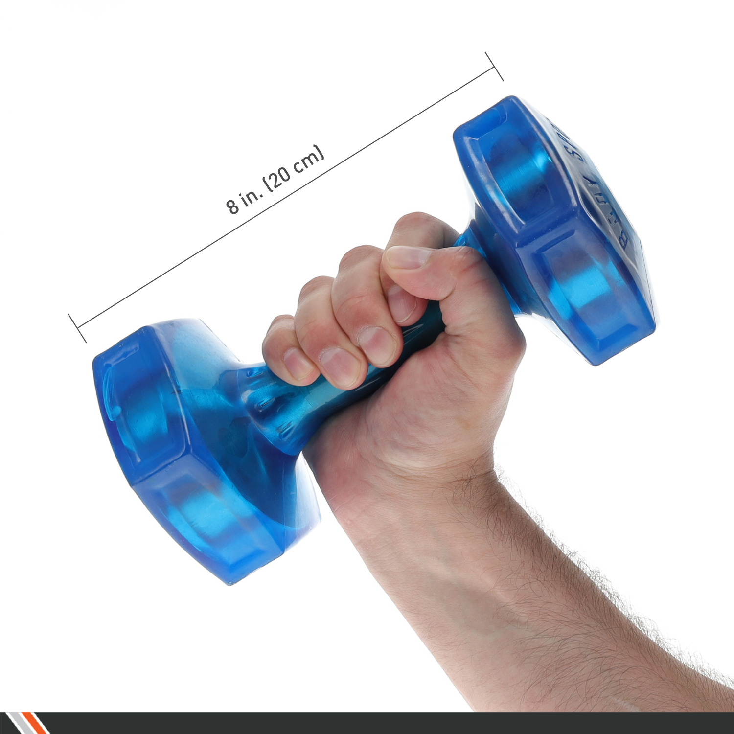 Body Sport Urethane Aerobic Dumbbells (2-Pack) - Premium Hand Weights with Solid - Picture 19 of 30