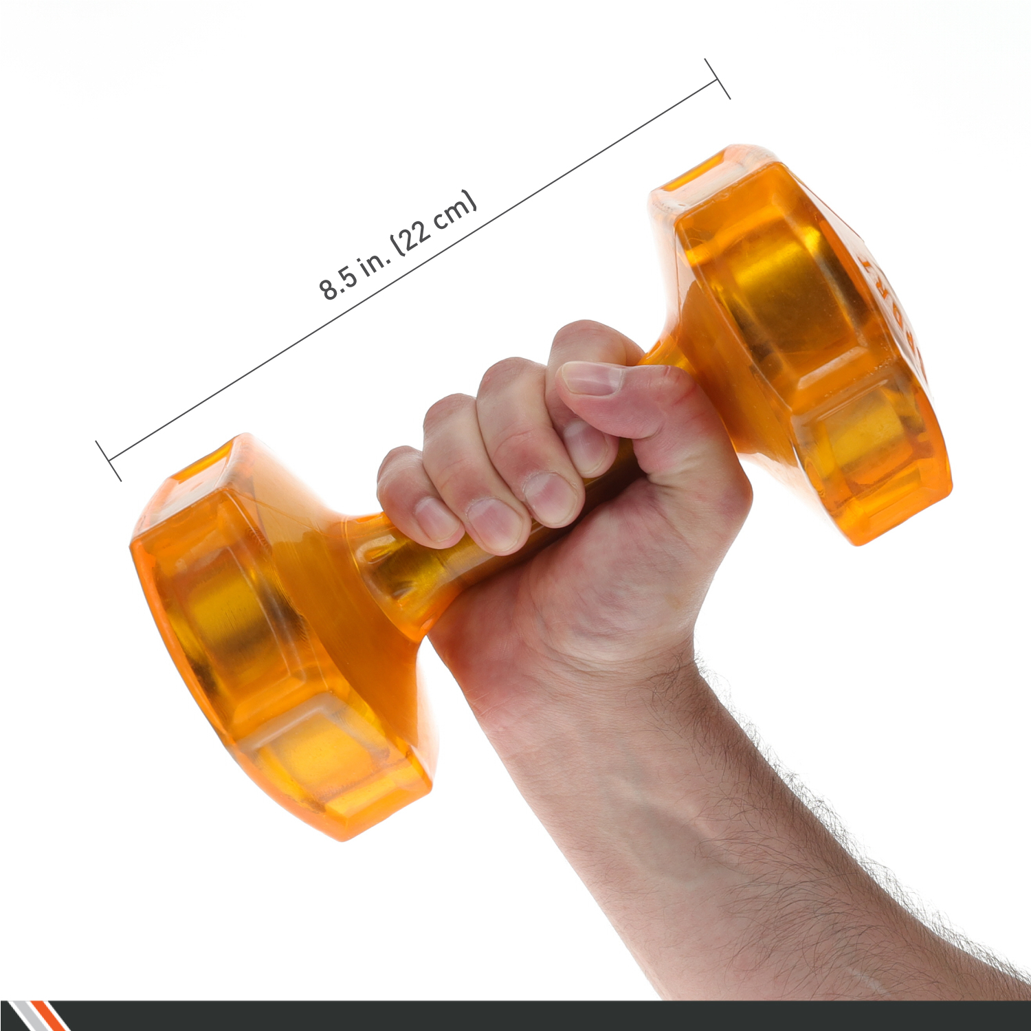Body Sport Urethane Aerobic Dumbbells (2-Pack) - Premium Hand Weights with Solid - Picture 25 of 30