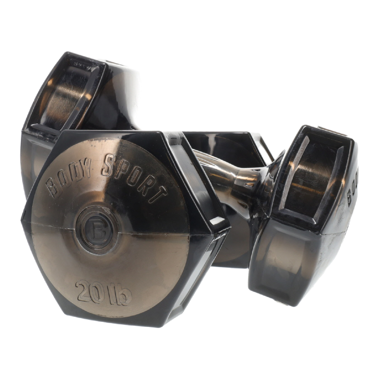 Body Sport Urethane Aerobic Dumbbells (2-Pack) - Premium Hand Weights with Solid - Picture 26 of 30